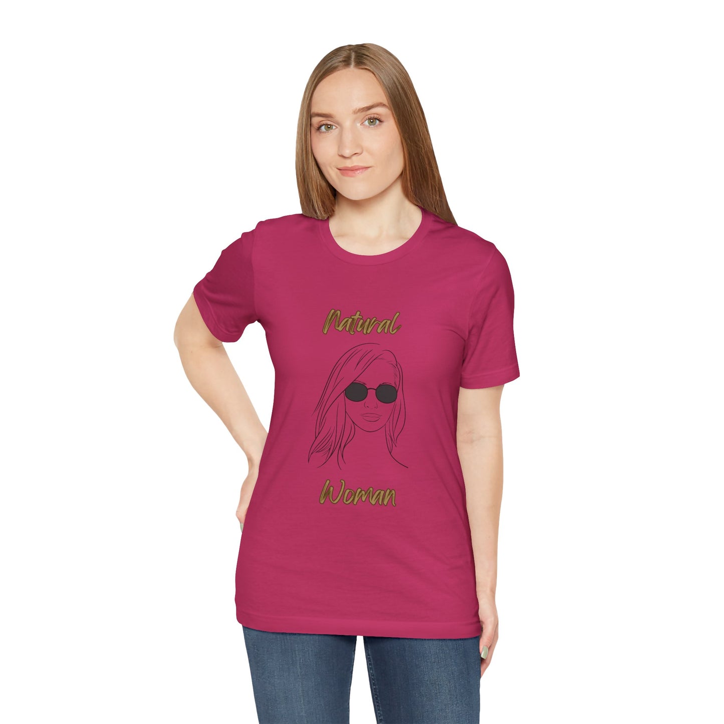 Natural Woman Shades (BL) Short Sleeve T-Shirt