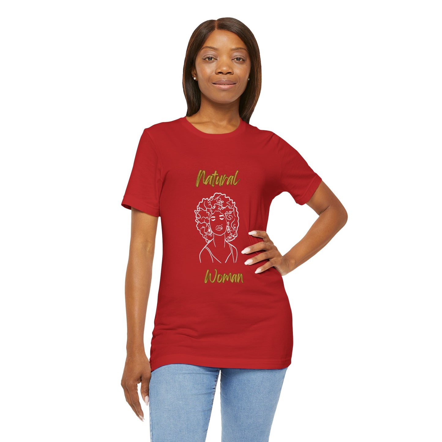 Natural Woman All About Me (WL) Short Sleeve T-Shirt