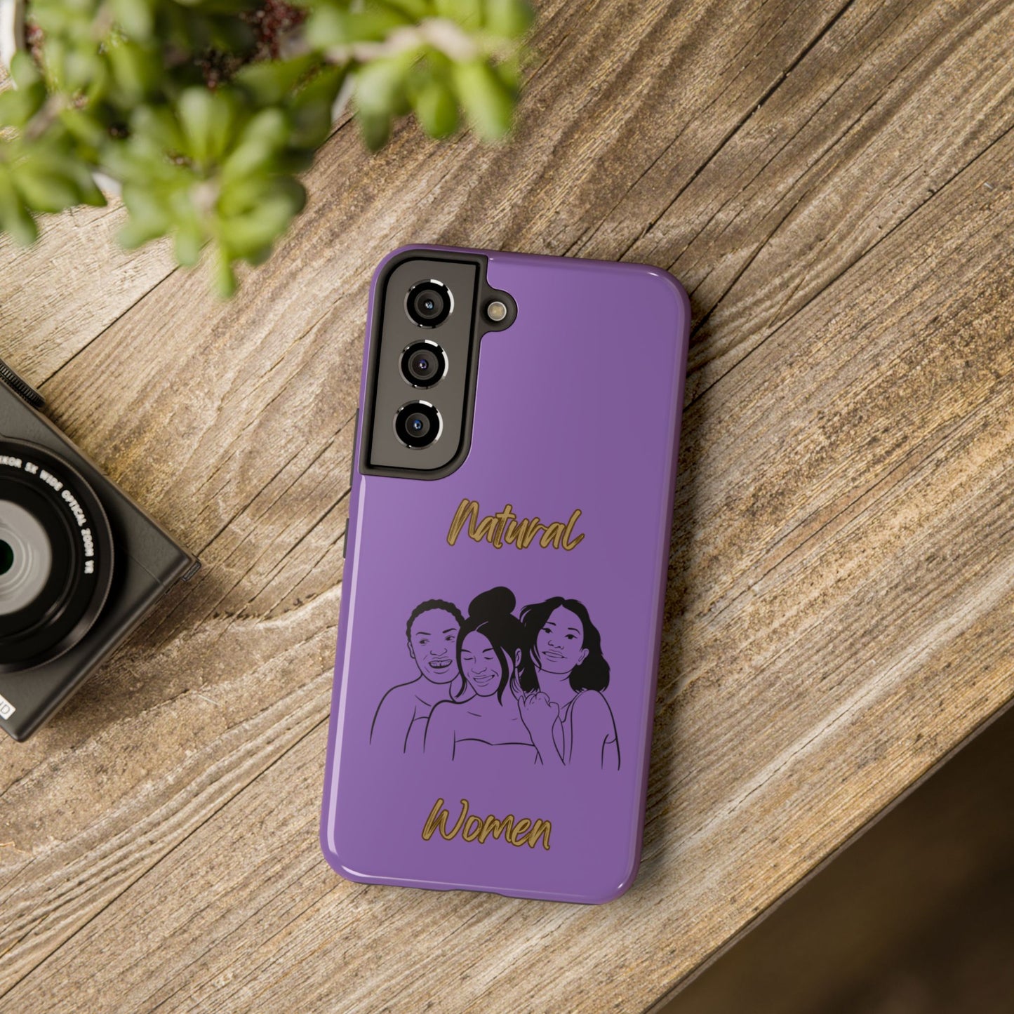 Natural Women Laughing Friends (BL)Tough Phone Cases LIGHT PURPLE