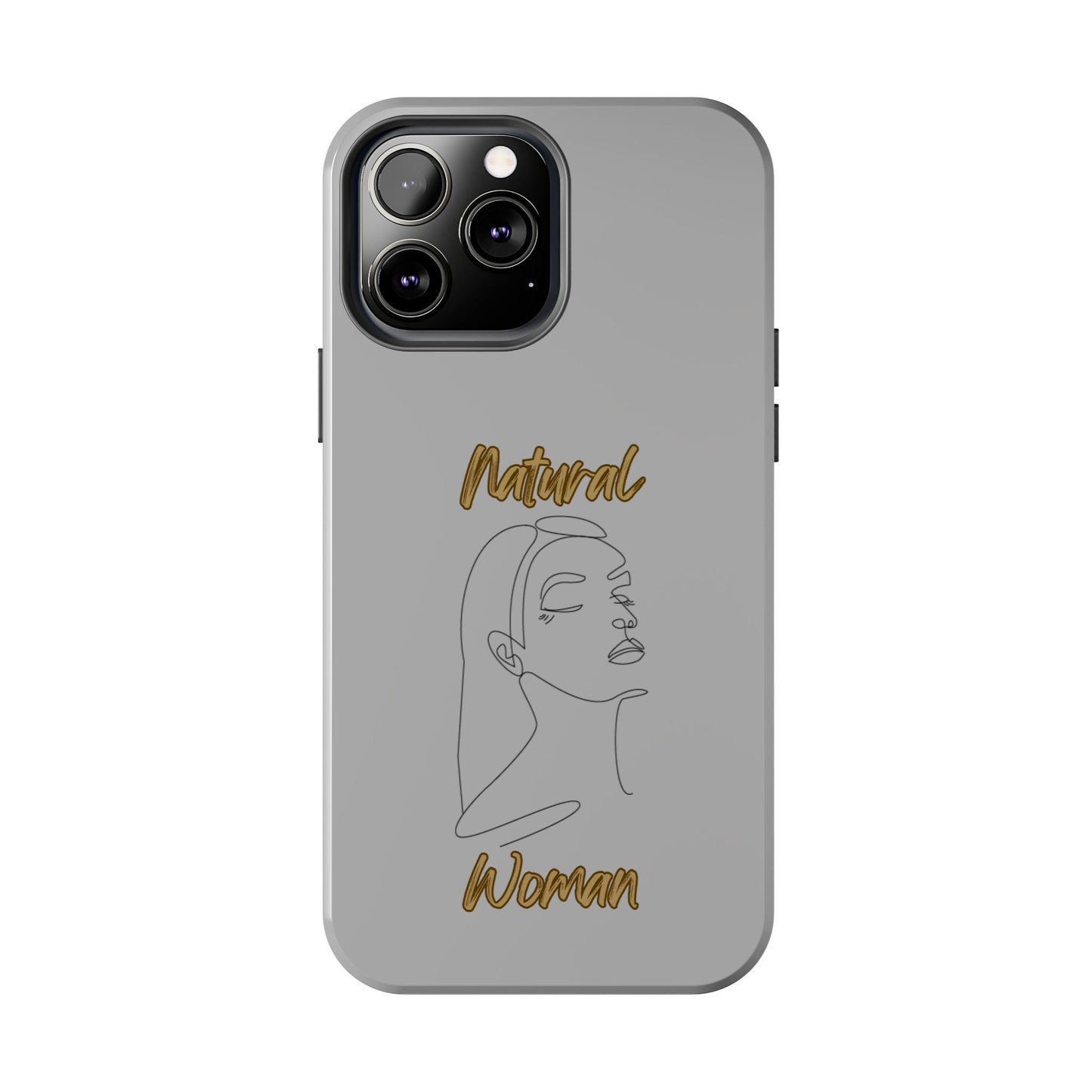 Natural Woman Calm (BL) Tough Phone Cases LIGHT GREY
