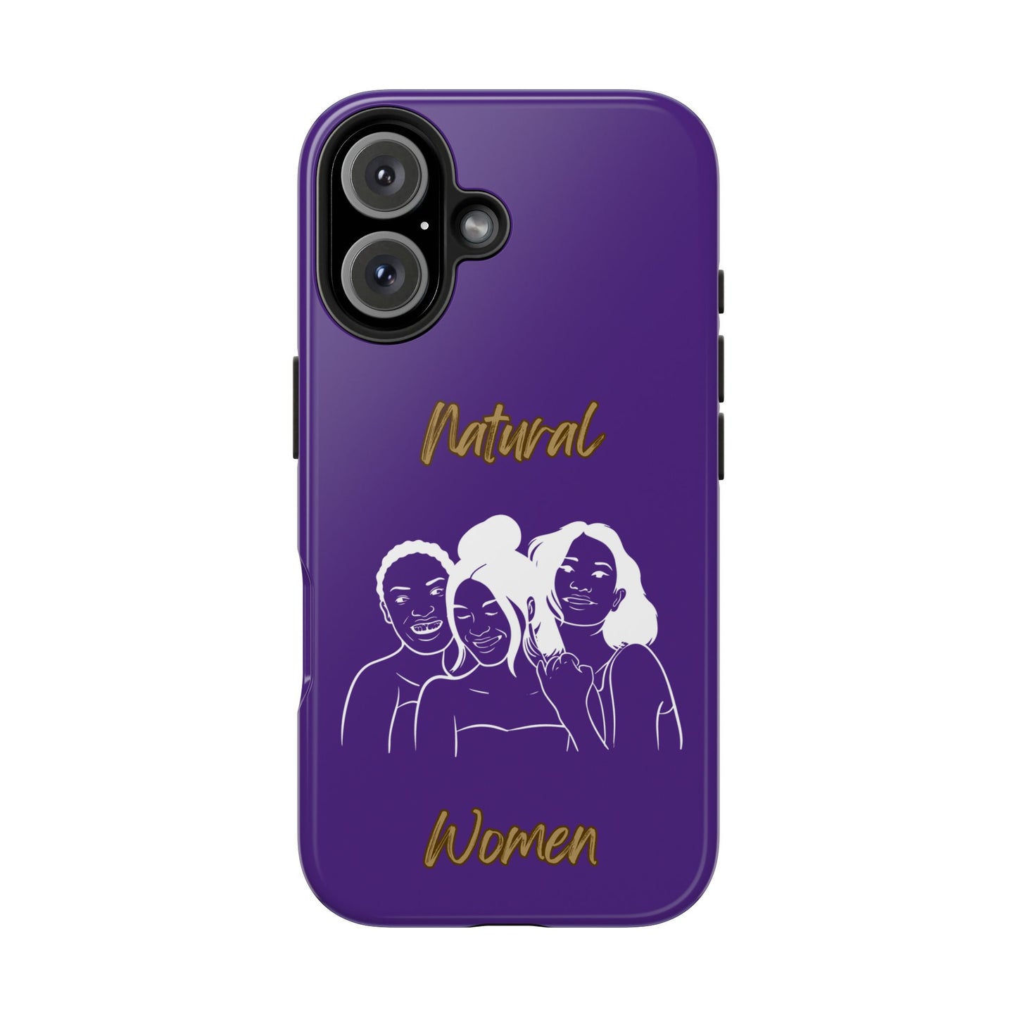 Natural Women Laughing Friends (WL)Tough Phone Cases PURPLE
