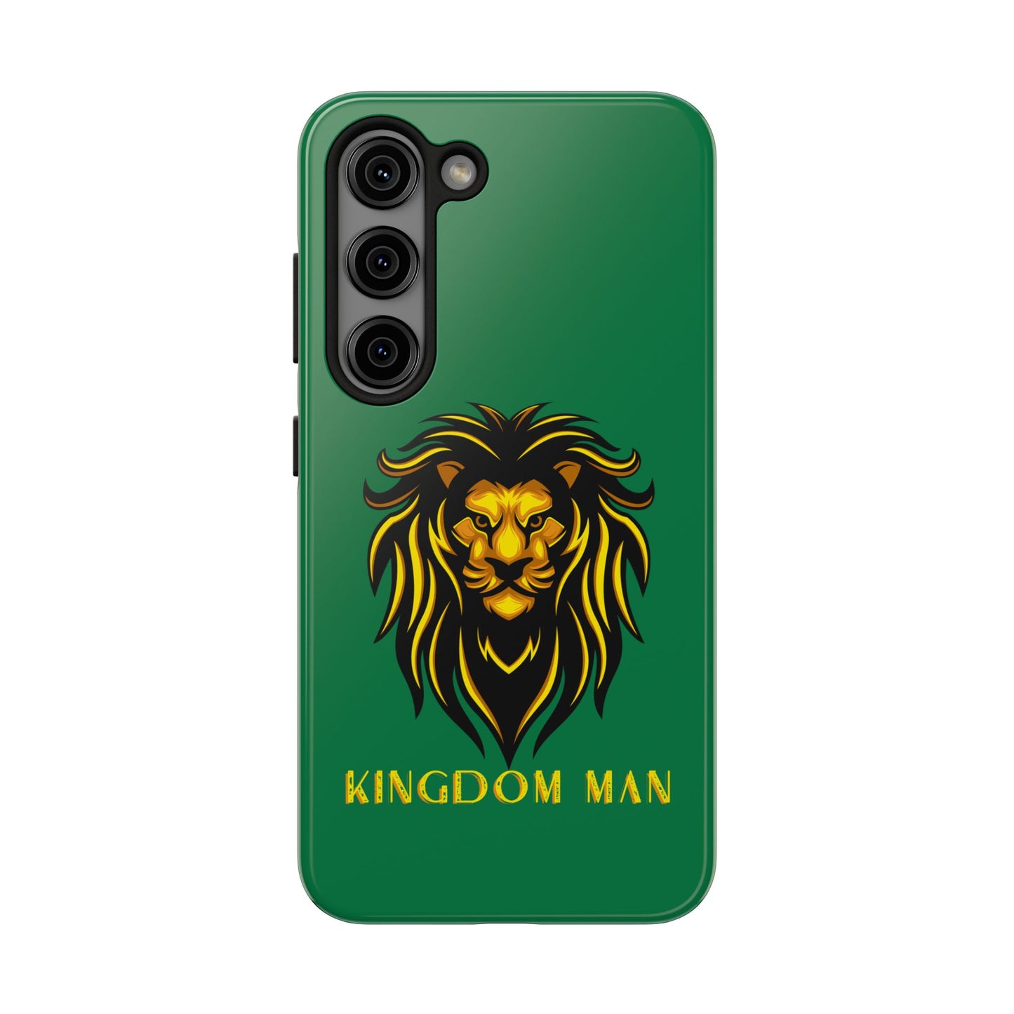Kingdom Man (Gold Label) Tough Phone Case DARK GREEN