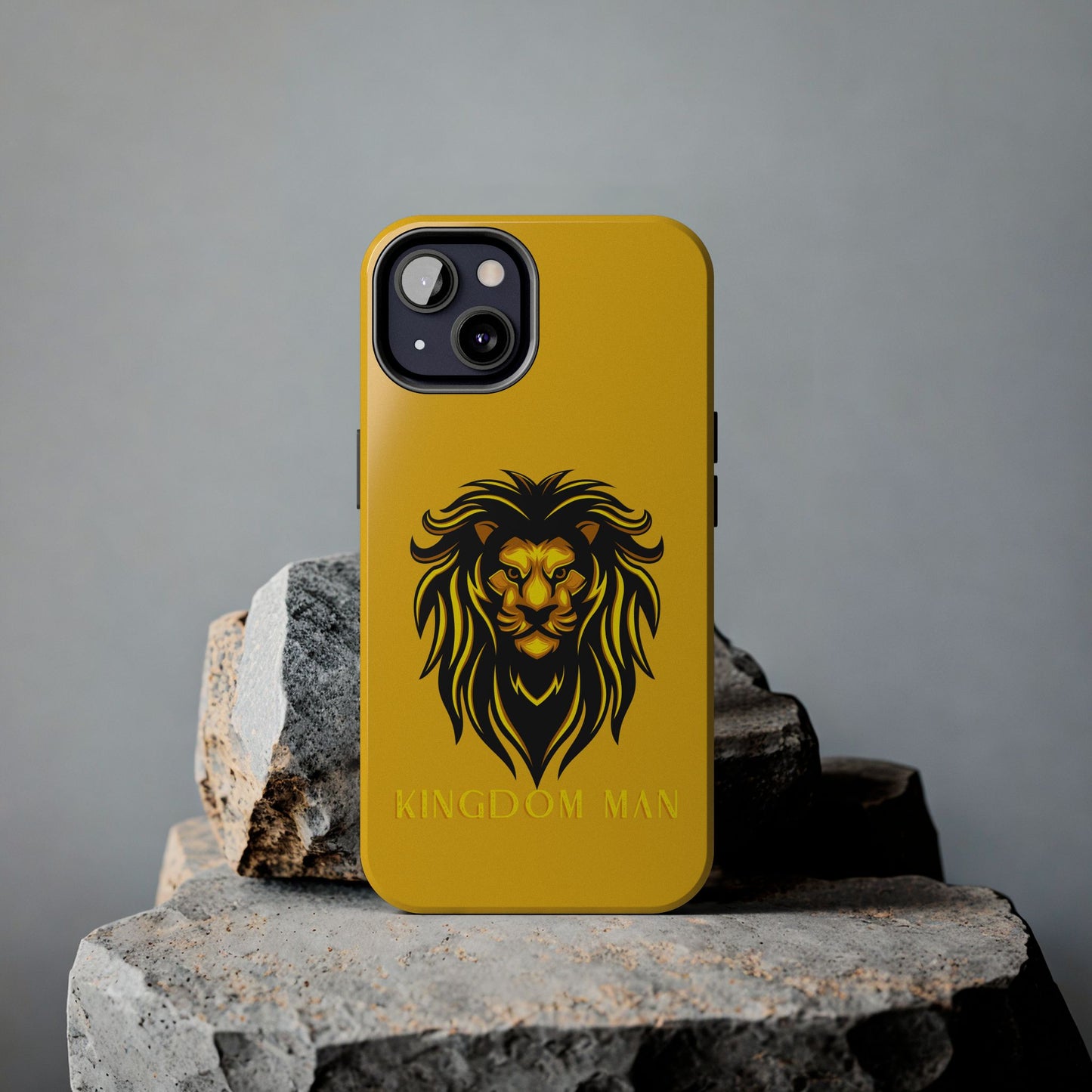 Kingdom Man (Gold Label) Tough Phone Case YELLOW