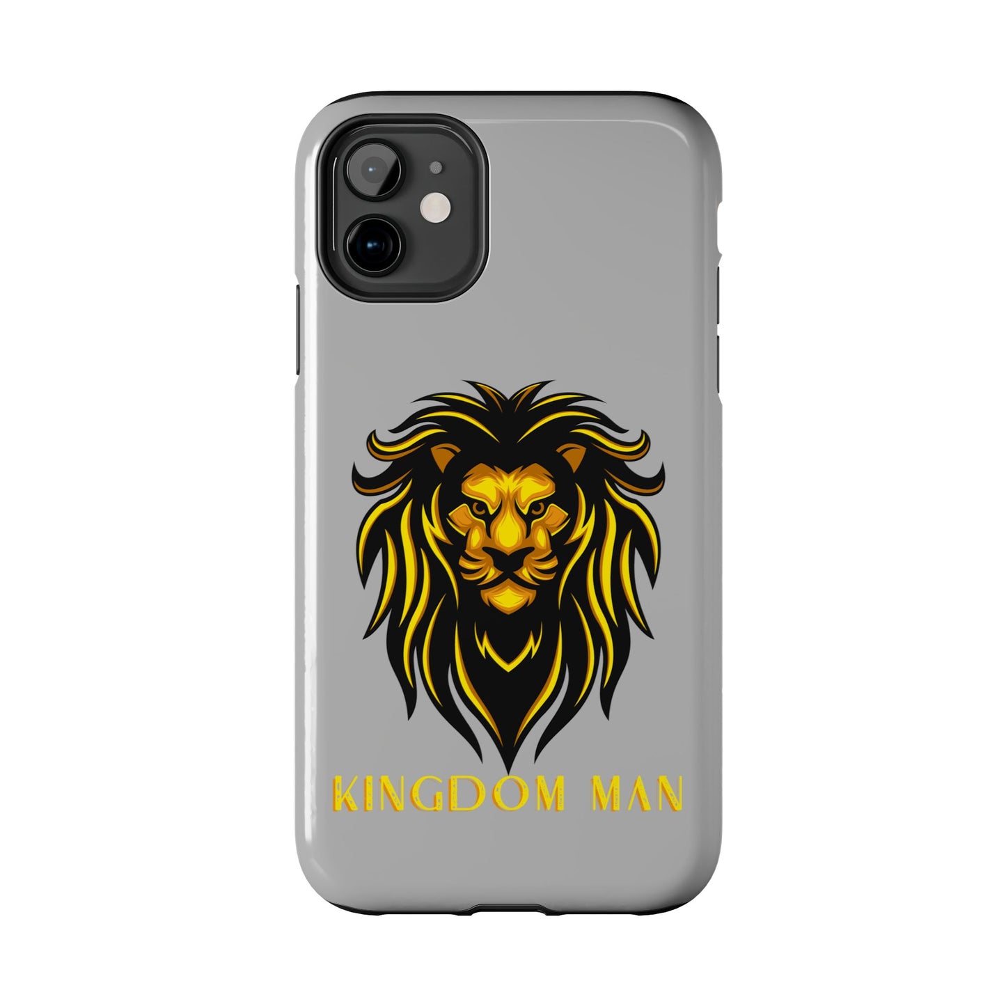 KIngdom Man (Gold Label) Tough Phone Cases LIGHT GREY