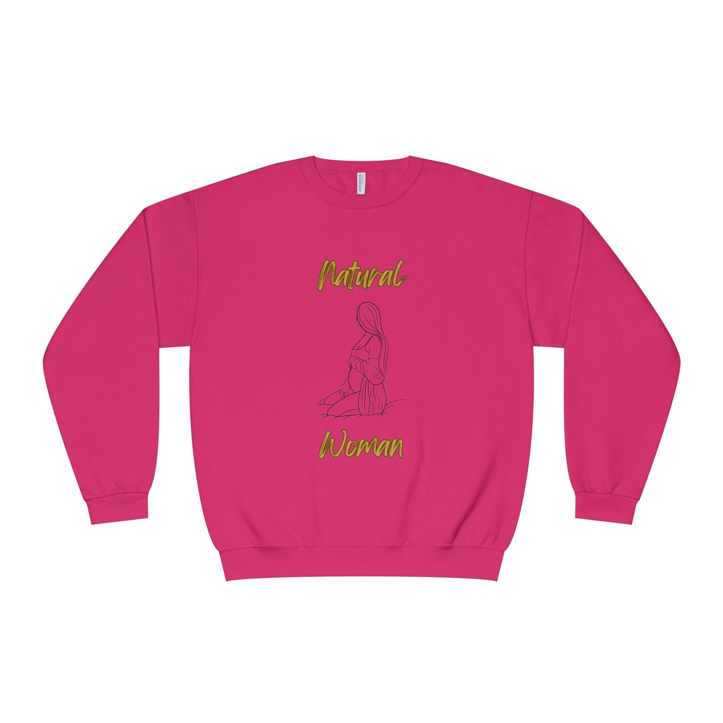 Natural Woman Expecting (BL) Crewneck Sweatshirt