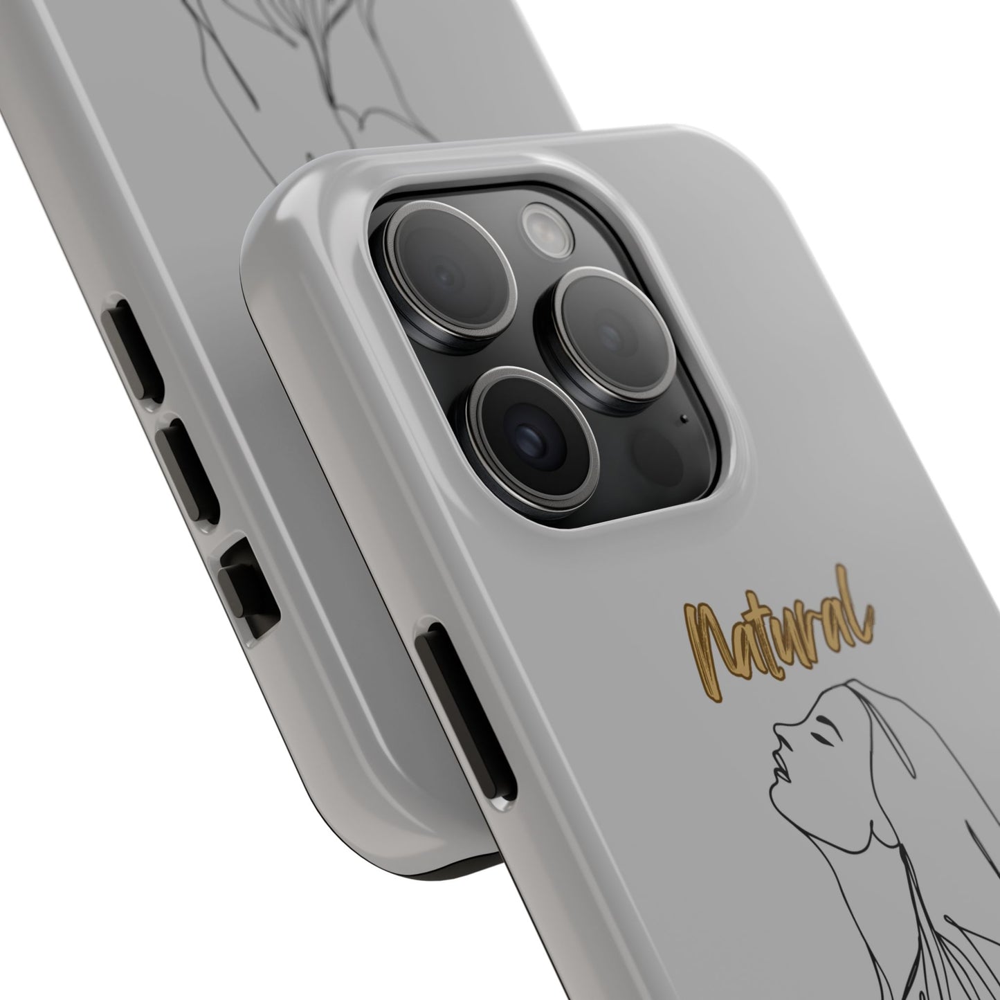 Natural Woman Appreciation (BL) Tough Phone Cases LIGHT GREY