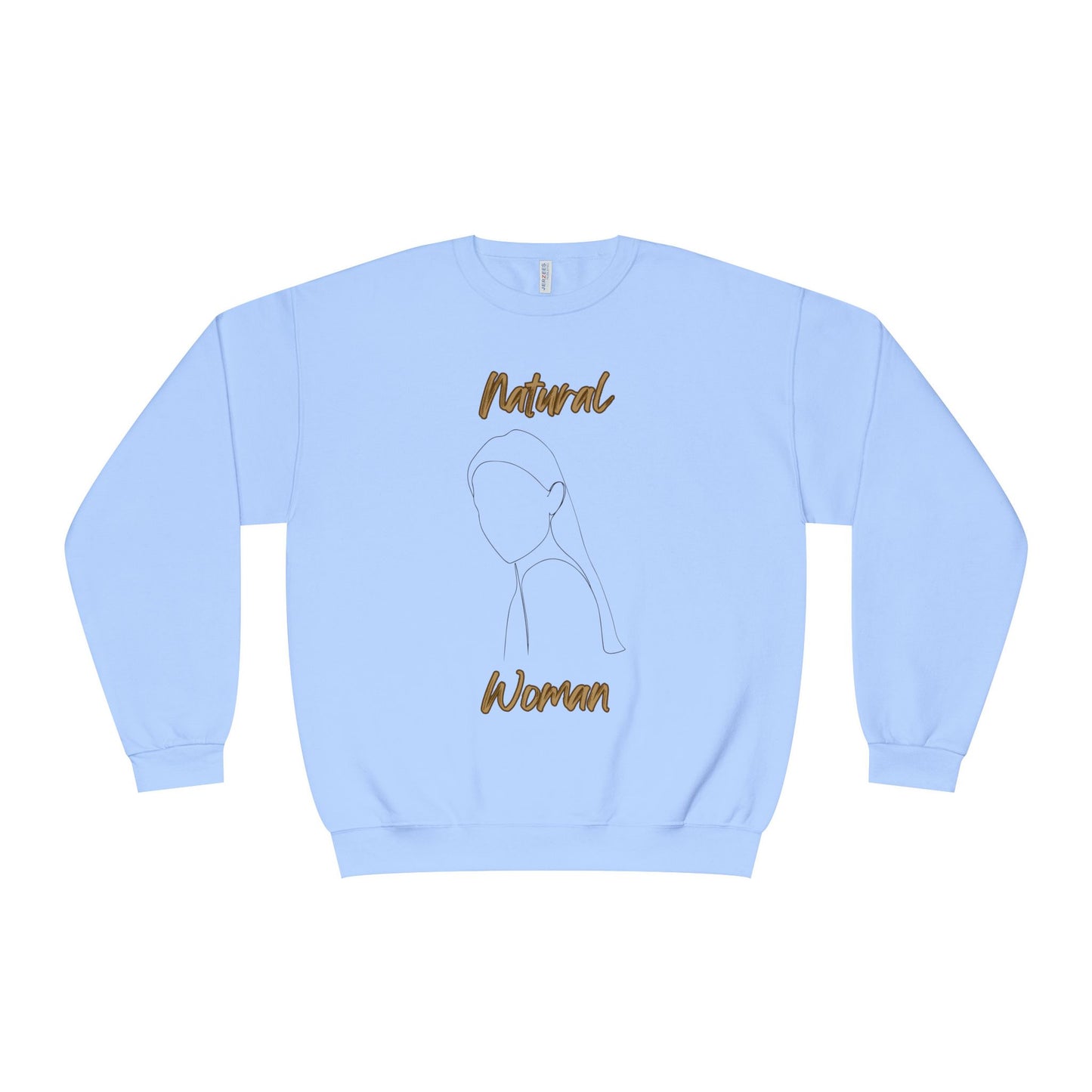 Natural Woman Tilted Look (BL) Crewneck Sweatshirt
