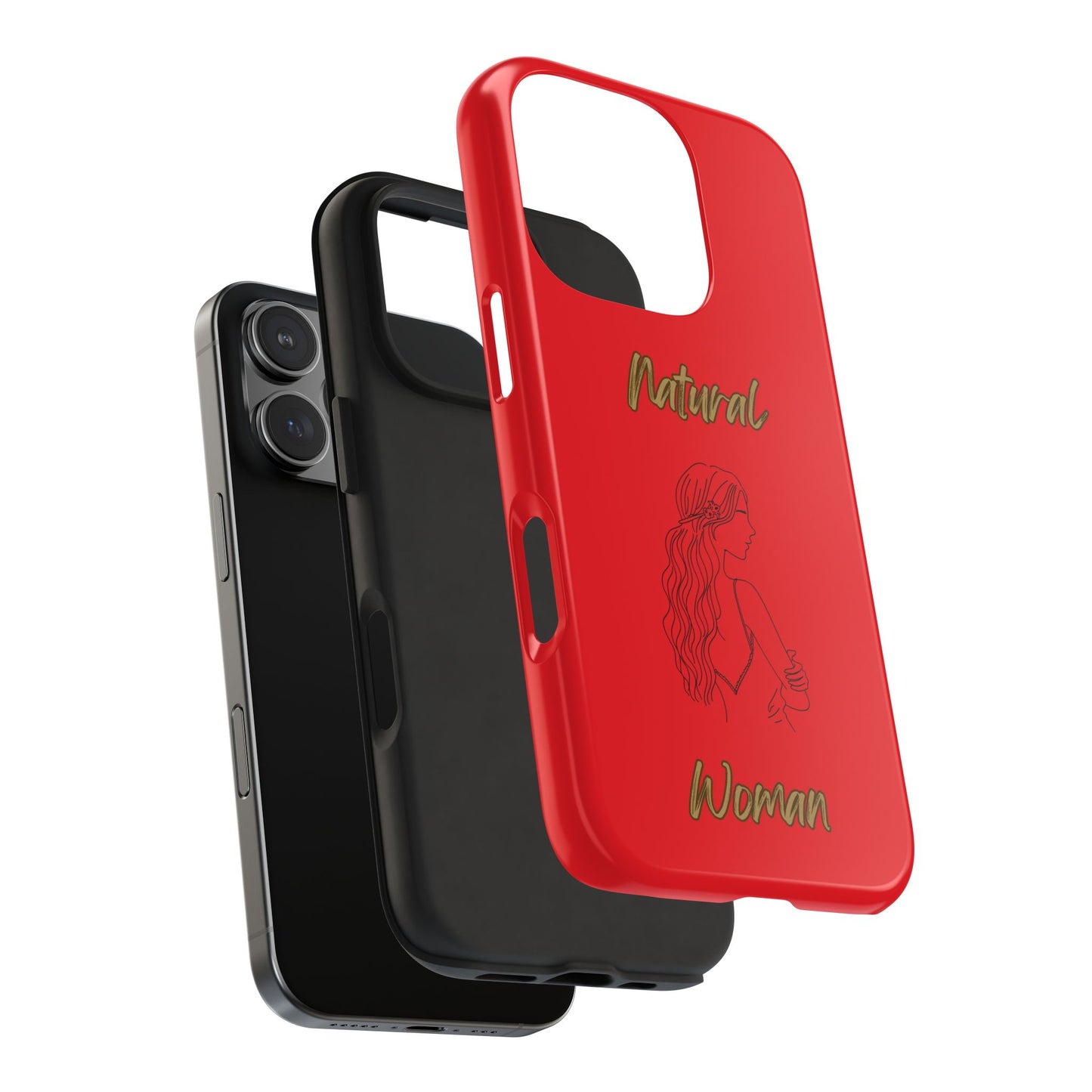 Natural Woman Young Woman (BL)Tough Phone Cases RED