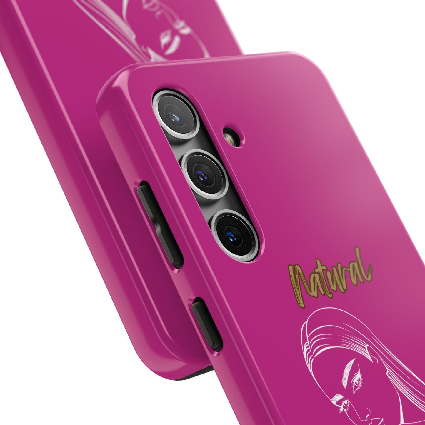 Natural Woman The Stare (WL)Tough Phone Cases PINK