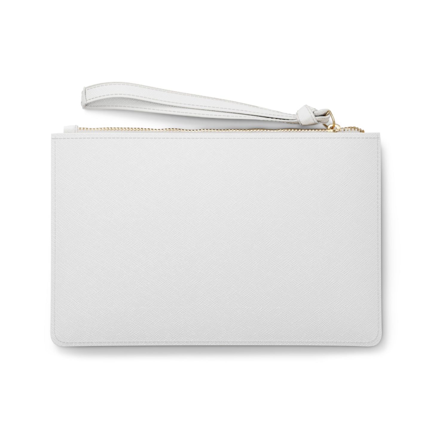 Strong Momma (BL) Clutch Bag WHITE