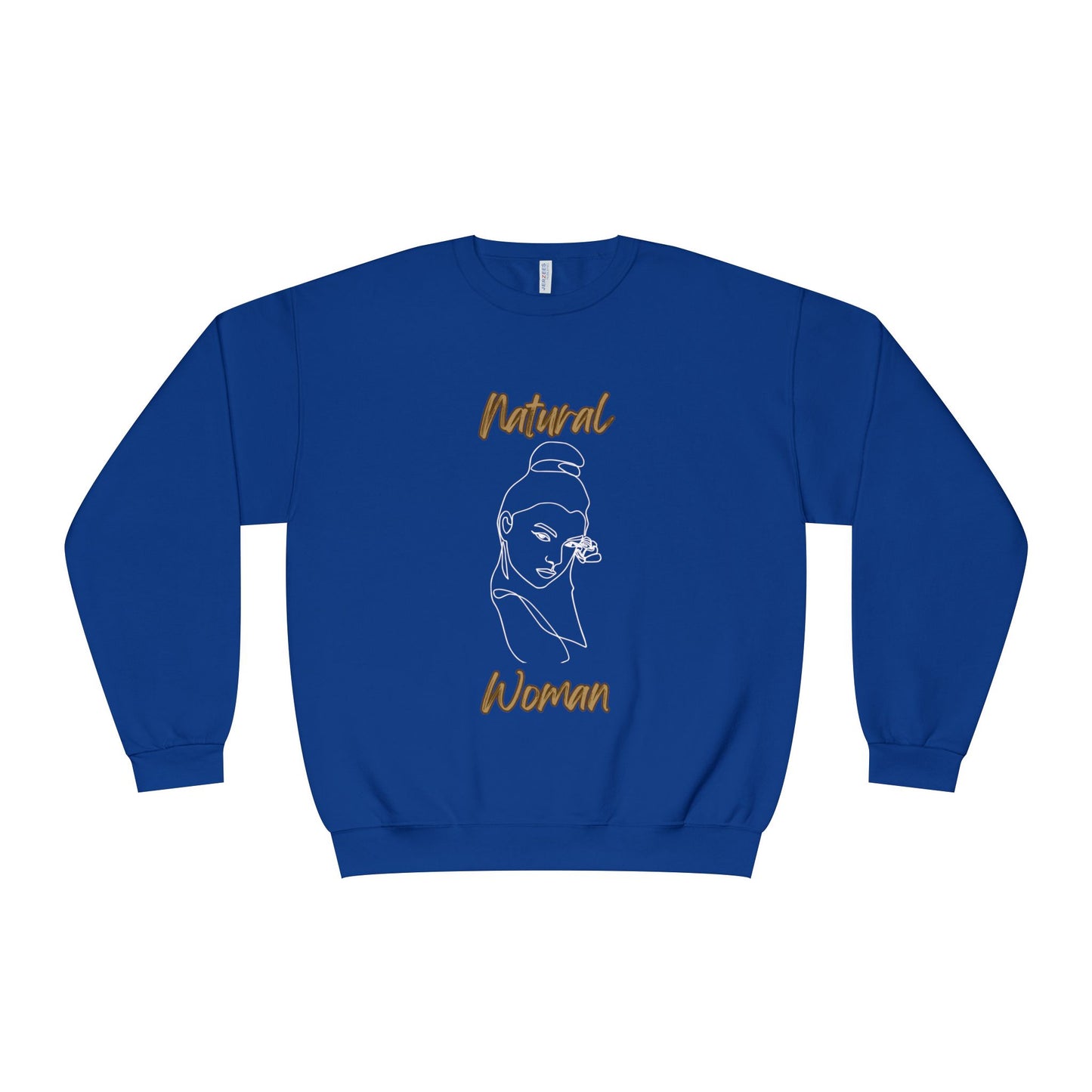 Natural Woman Sassy Bun (WL) Crewneck Sweatshirt