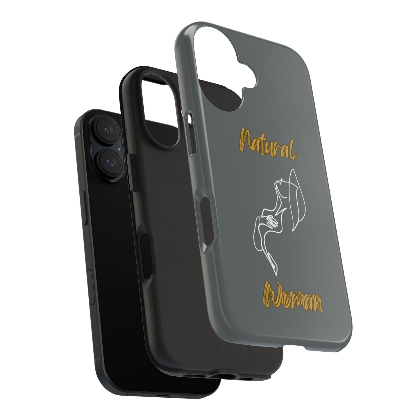 Natural Woman Free (WL)Tough Phone Cases DARK GREY