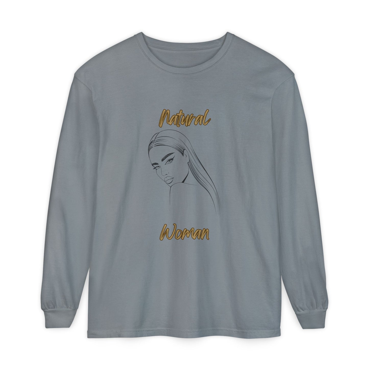 Natural Woman The Stare (BL) Long Sleeve T-Shirt