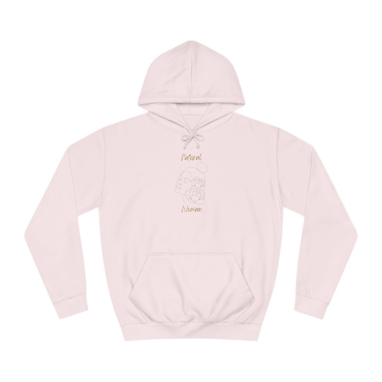 Natural Woman Bun (BL) Hoodie