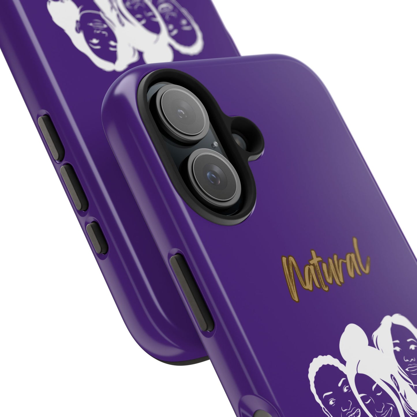 Natural Women Laughing Friends (WL)Tough Phone Cases PURPLE