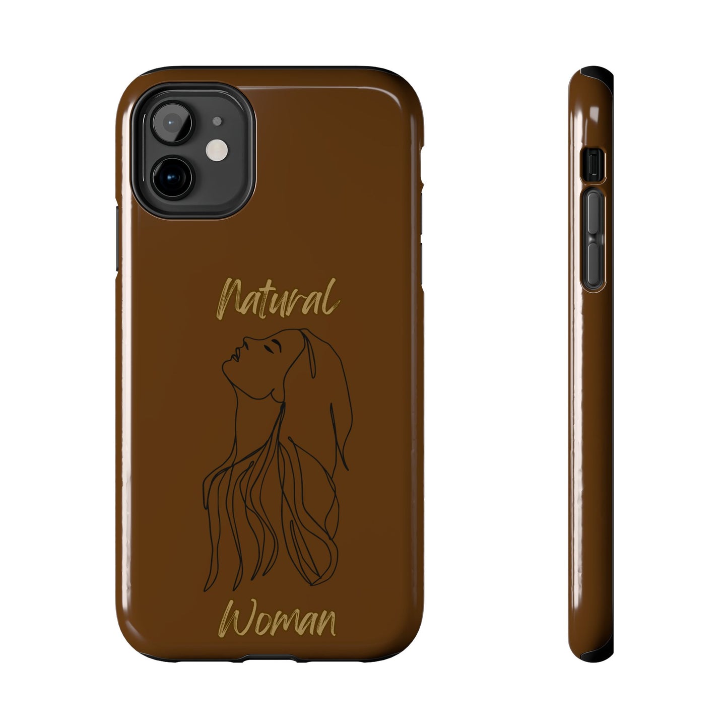Natural Woman Appreciation (BL) Tough Phone Cases BROWN