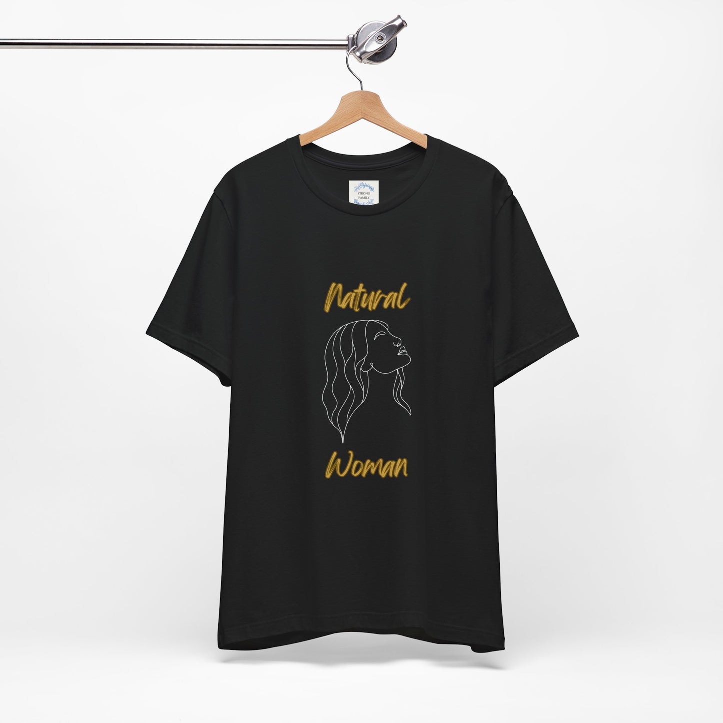 Natural Woman Breeze on Face (WL) Short Sleeve T-Shirt