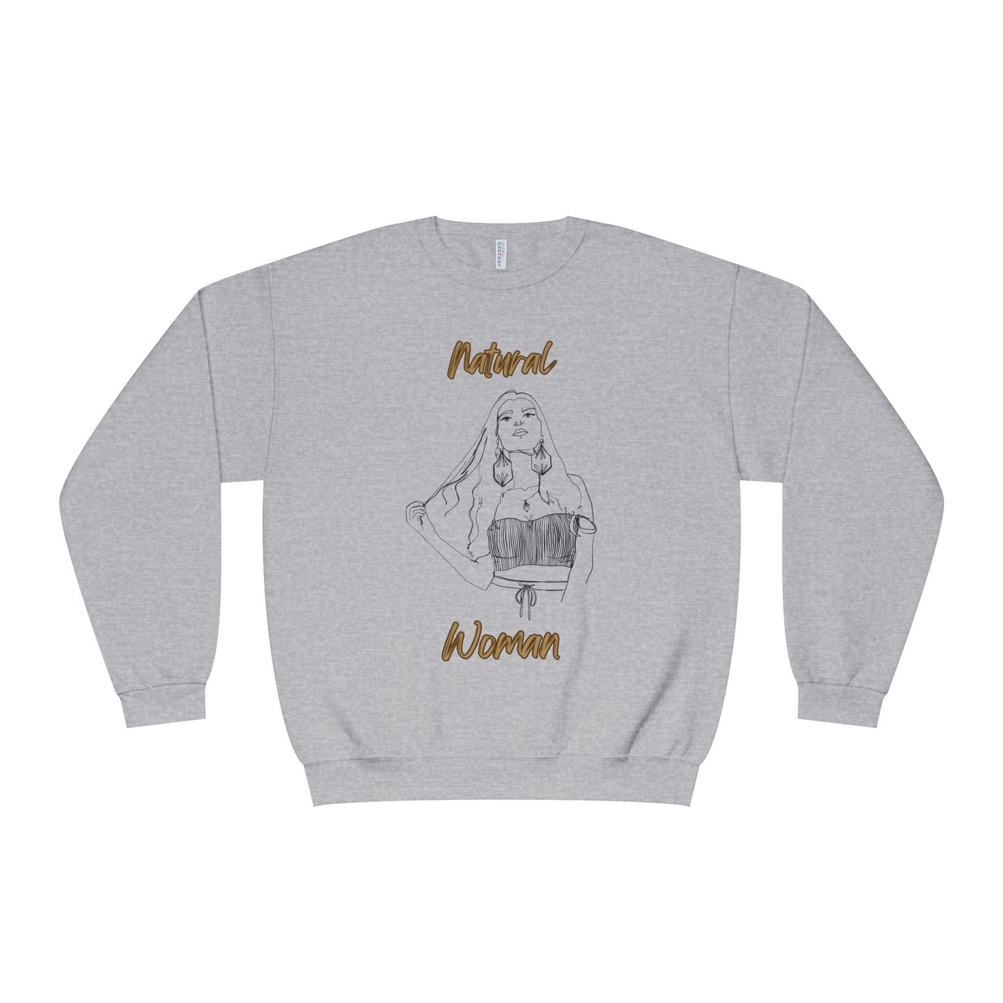 Natural Woman Thinking (BL) Crewneck Sweatshirt