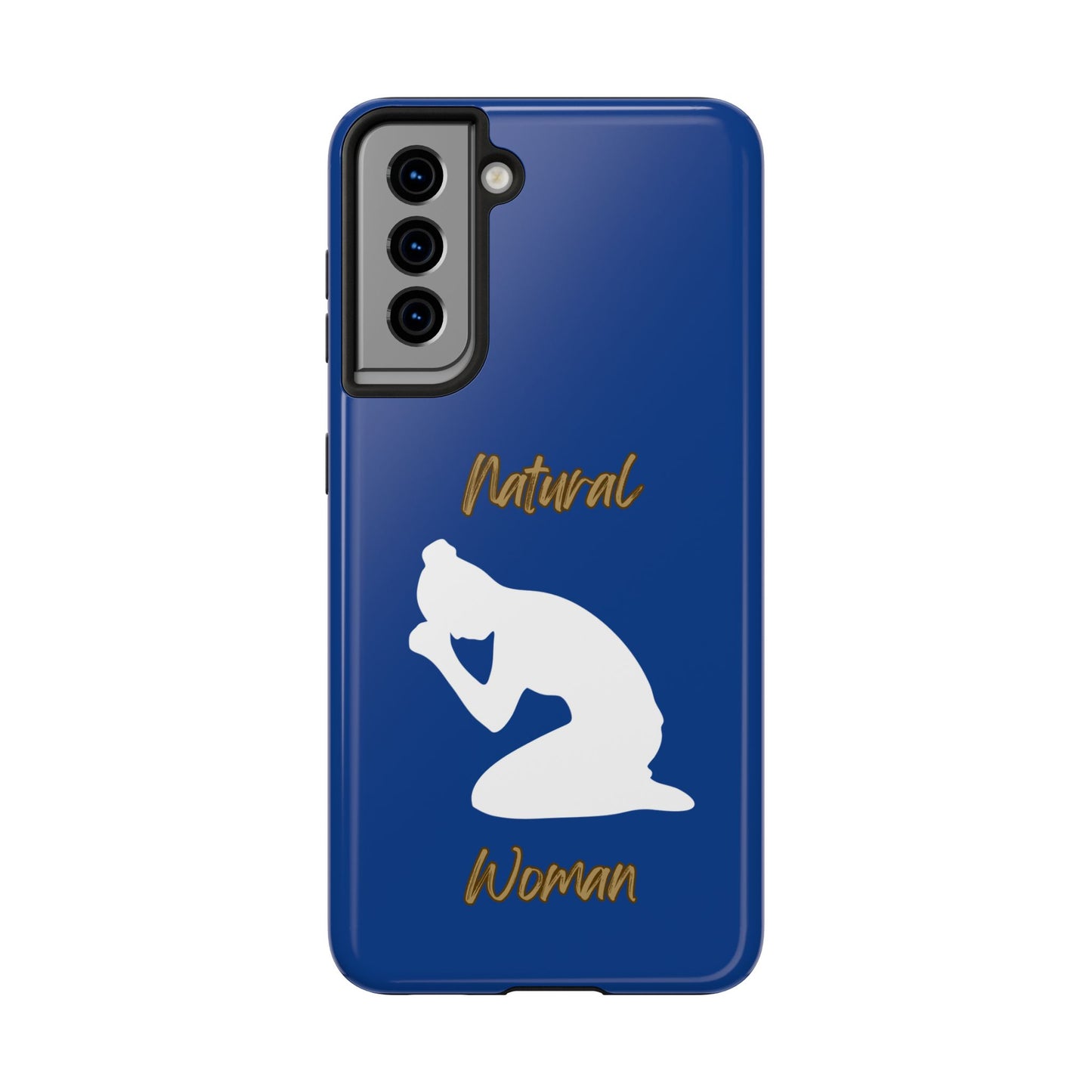 Natural Woman Pray (WL) Tough Phone Cases DARK BLUE