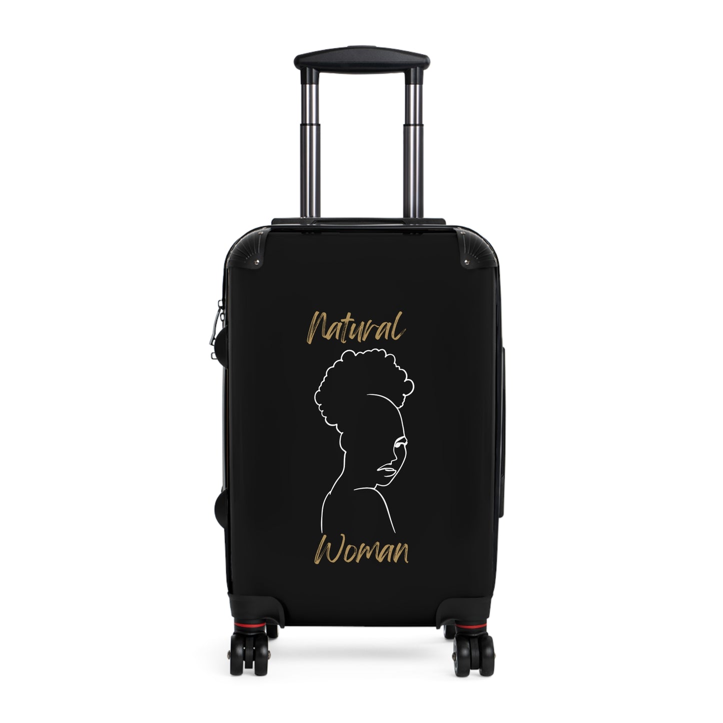 Natural Women Twist Afro (WL) Suitcase BLACK