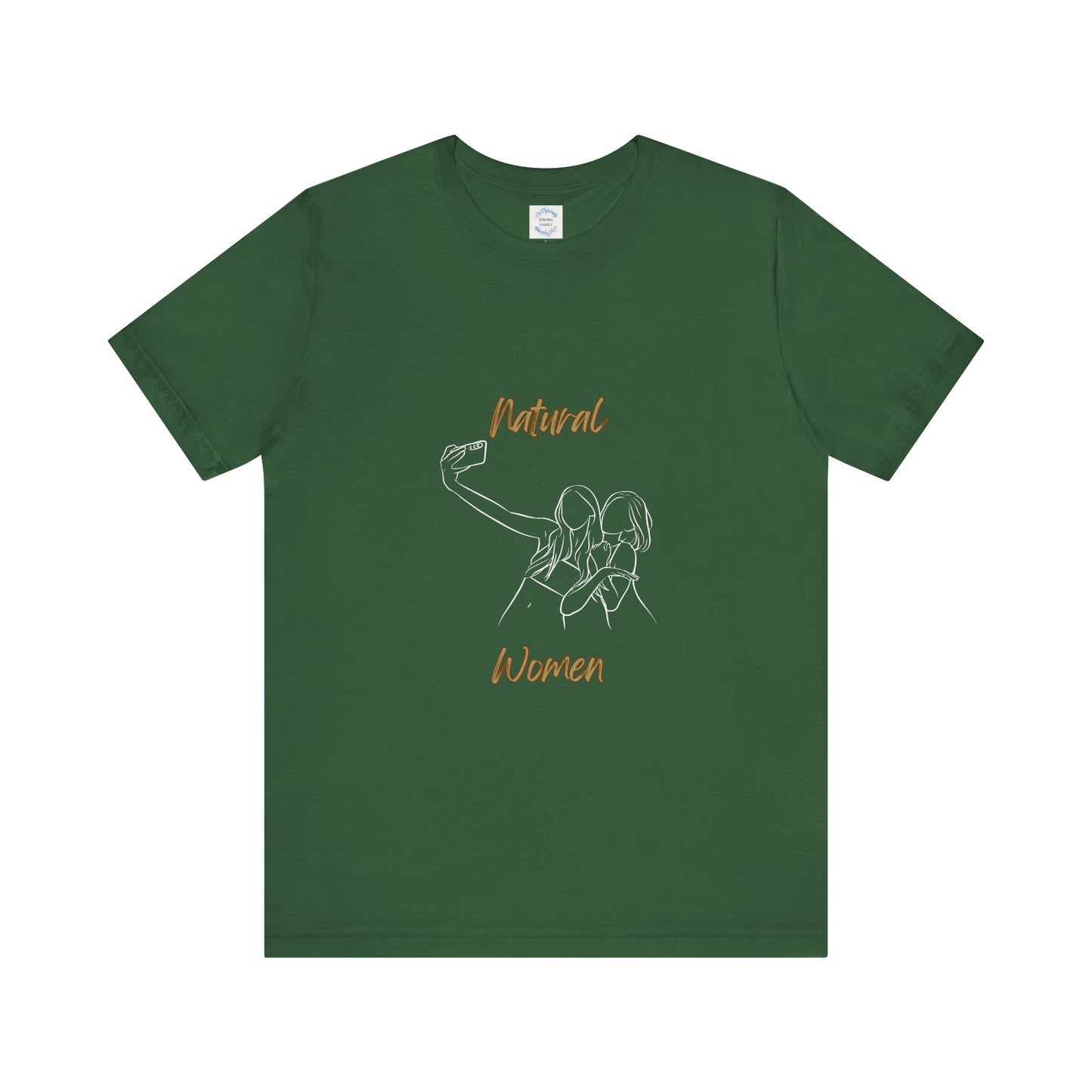 Natural Women Friends Selfie (WL) Short Sleeve T-Shirt