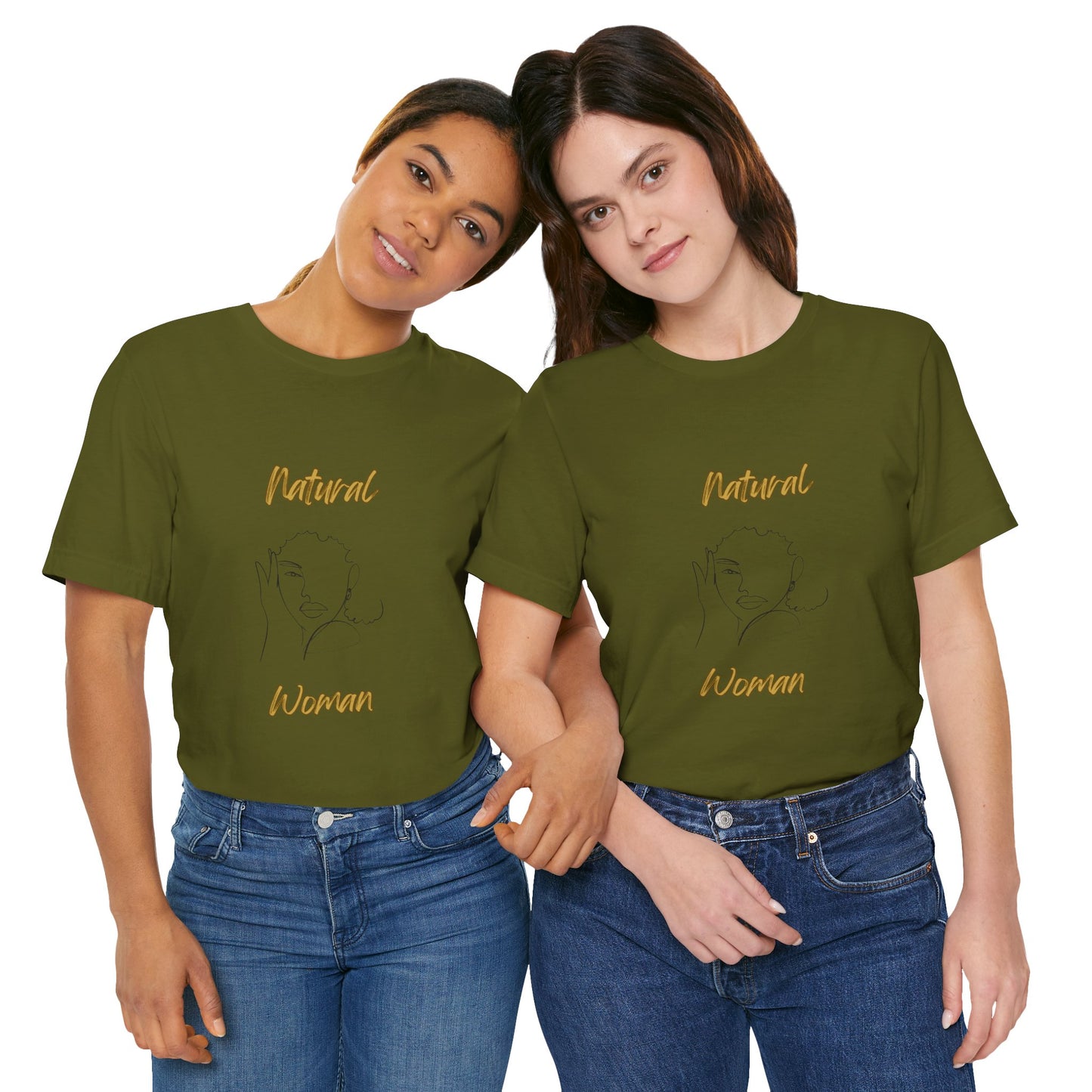 Natural Woman Let's Be Friends (BL) Short Sleeve T-Shirt