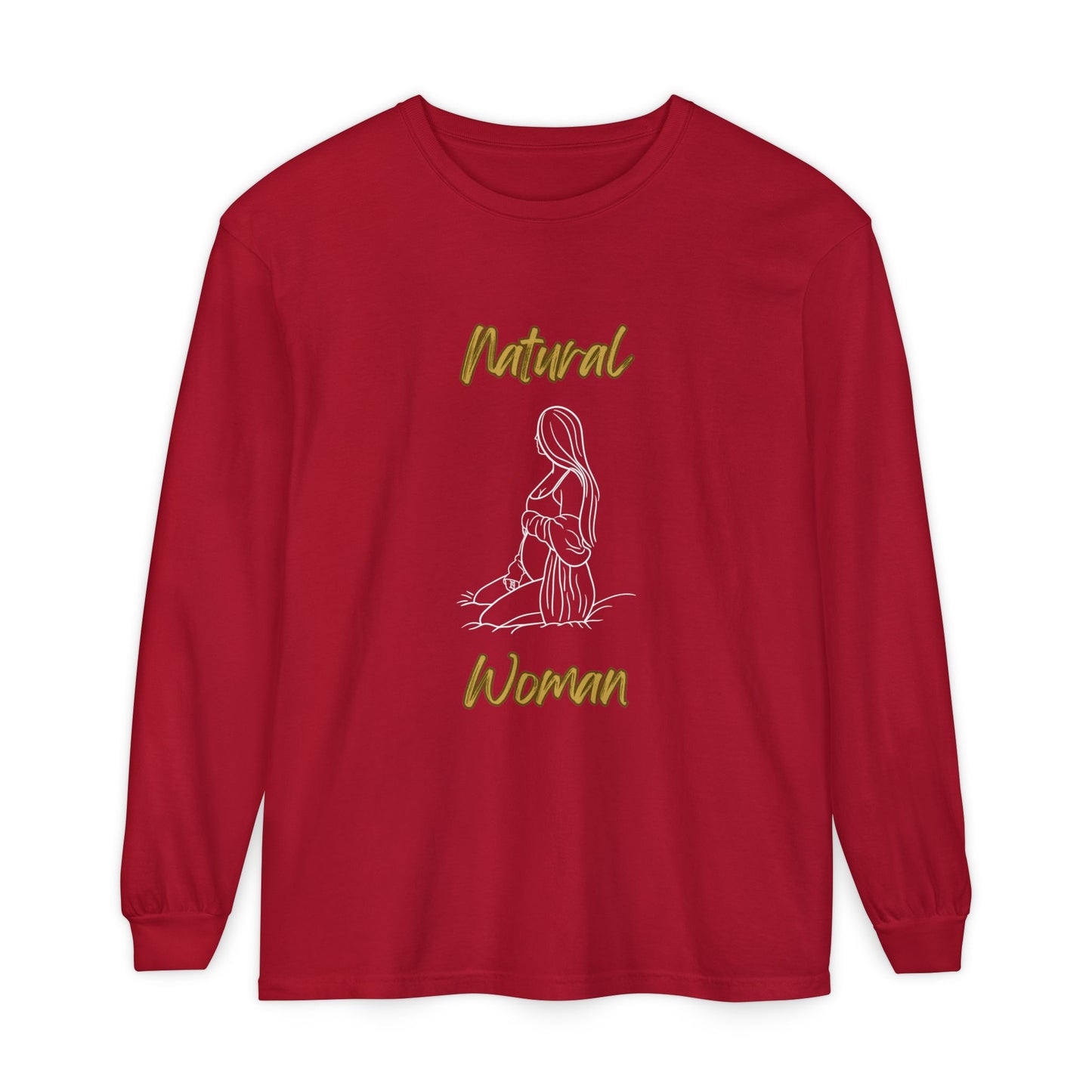 Natural Woman Expecting (WL) Long Sleeve T-Shirt