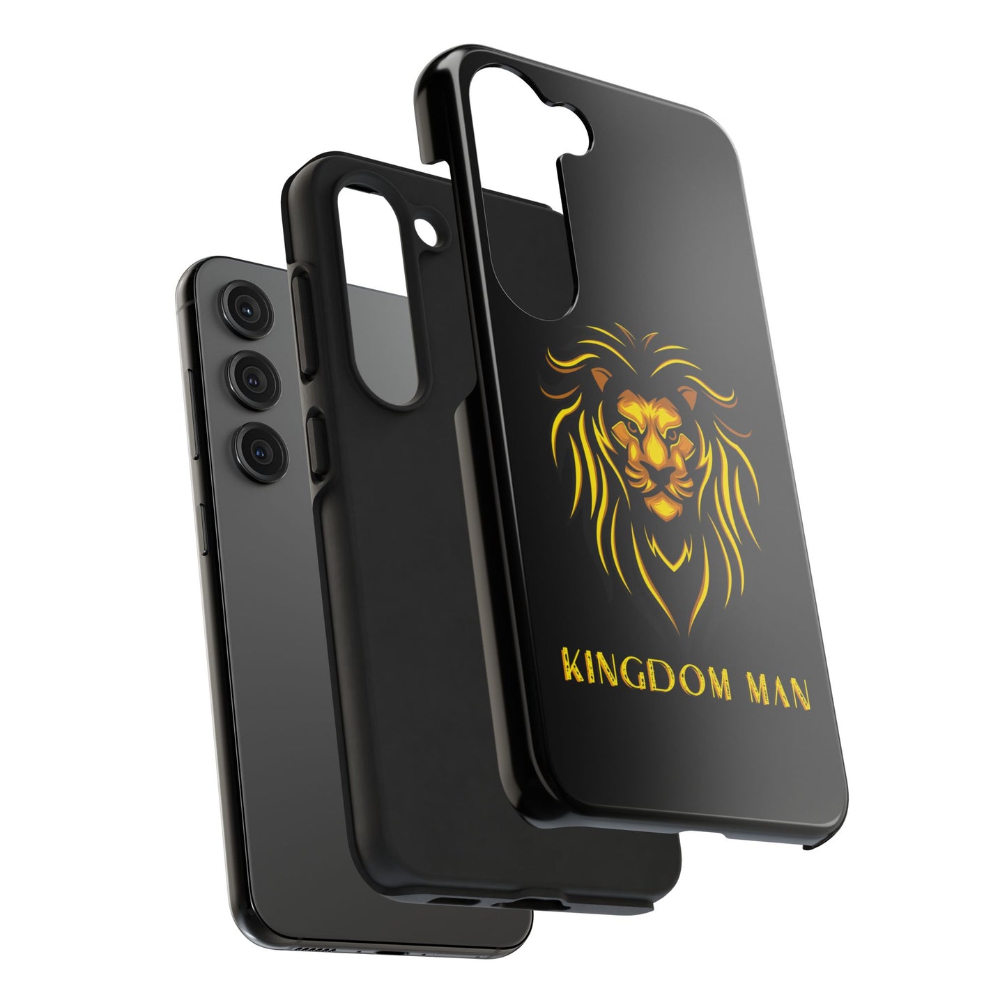 KIngdom Man (Gold Label) Tough Phone Cases BLACK