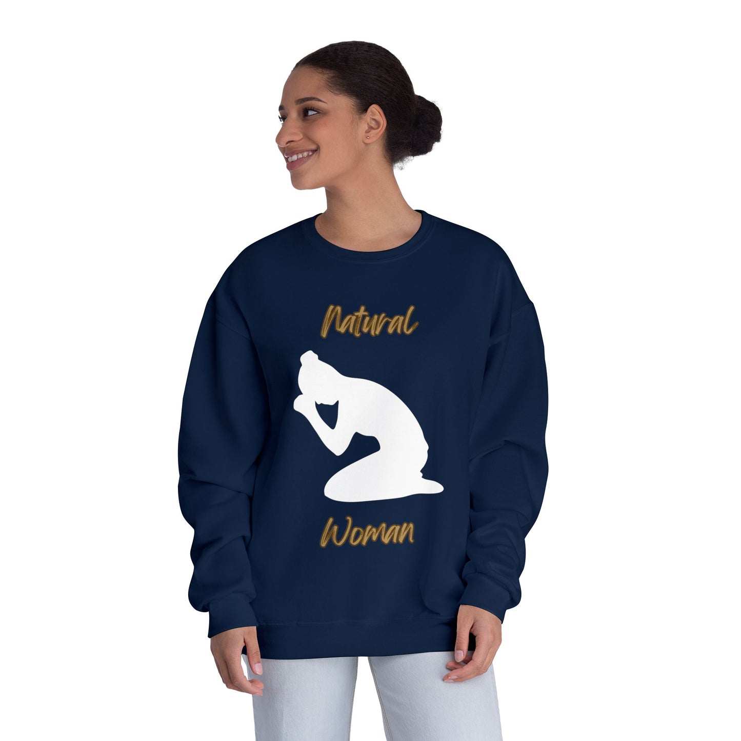 Natural Woman Pray (WL) Crewneck Sweatshirt