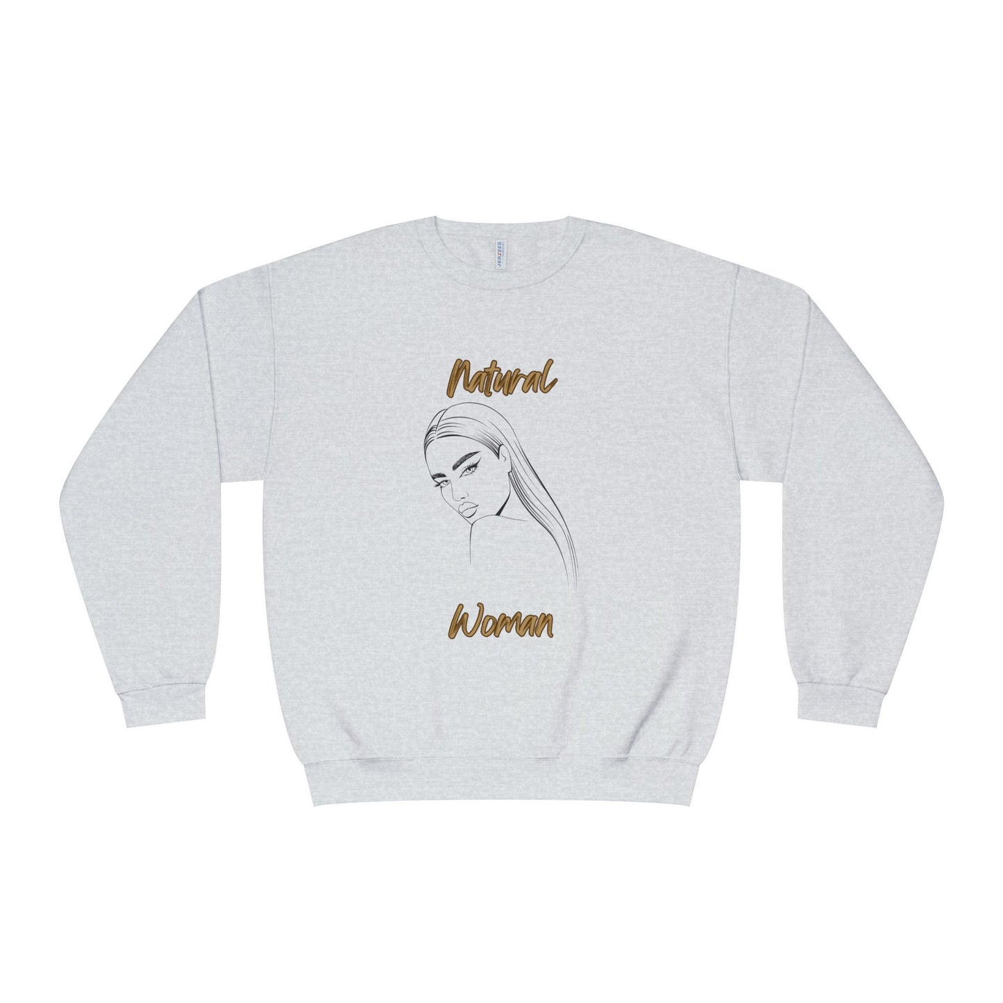 Natural Woman The Stare (BL) Crewneck Sweatshirt