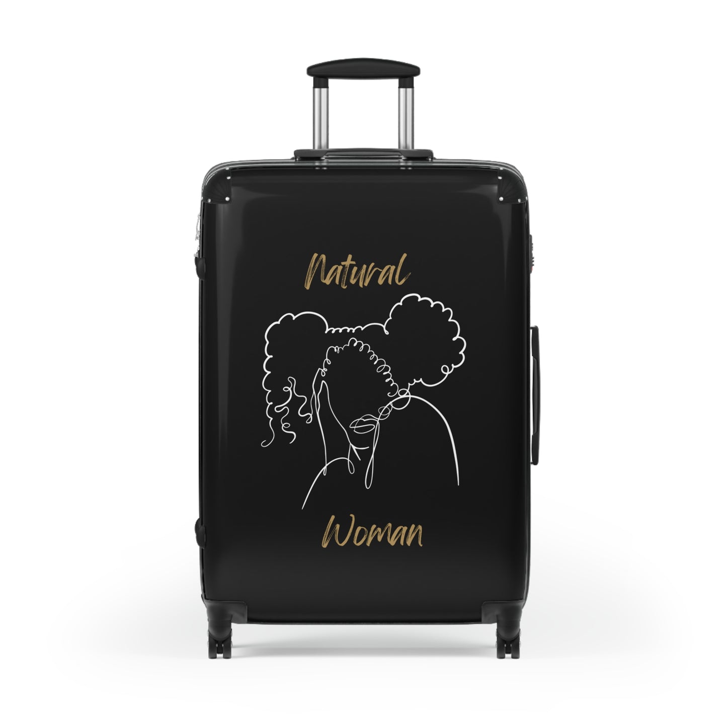 Natural Woman Twin Puffs (WL) Suitcase BLACK