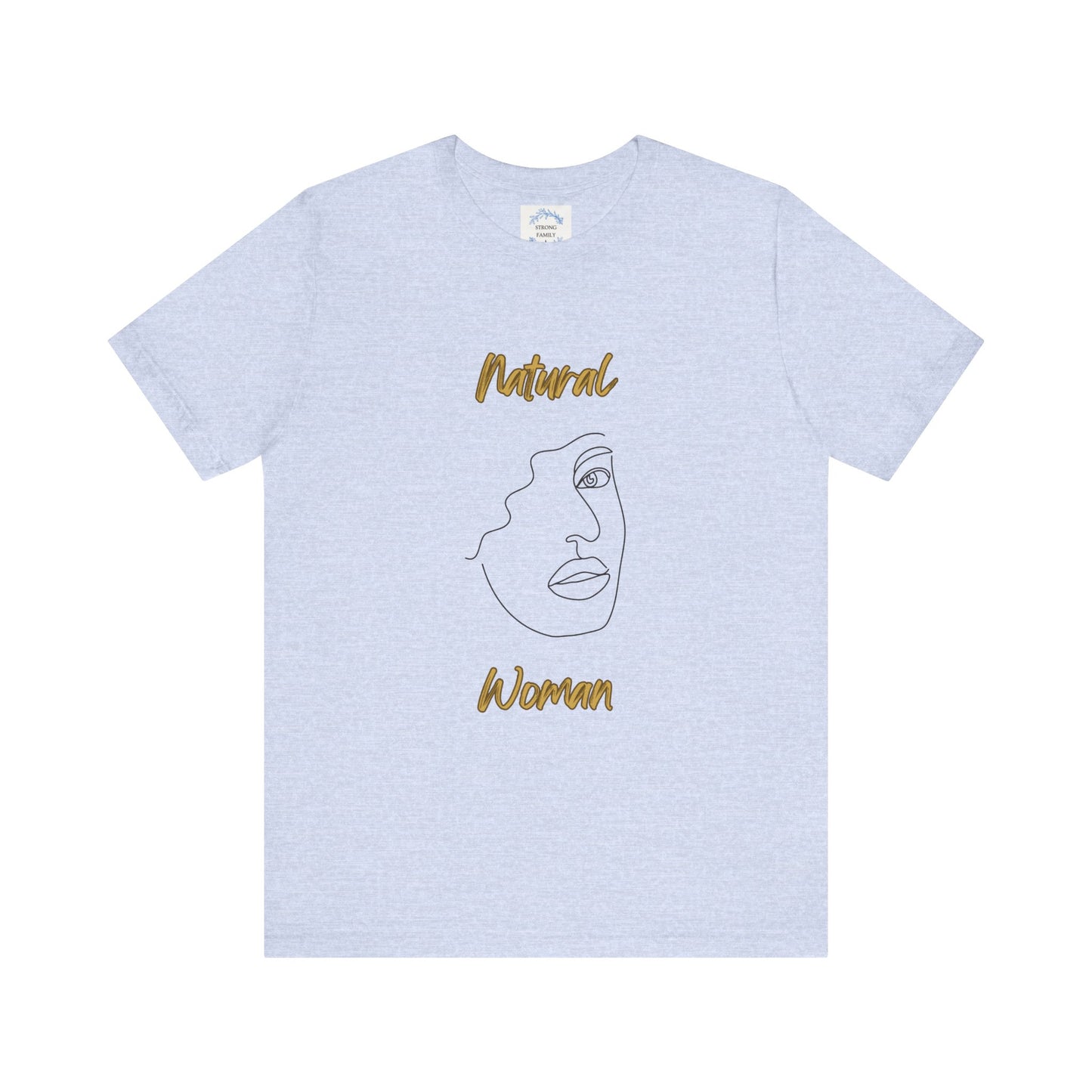 Natural Woman Peekaboo (BL) Short Sleeve T-Shirt