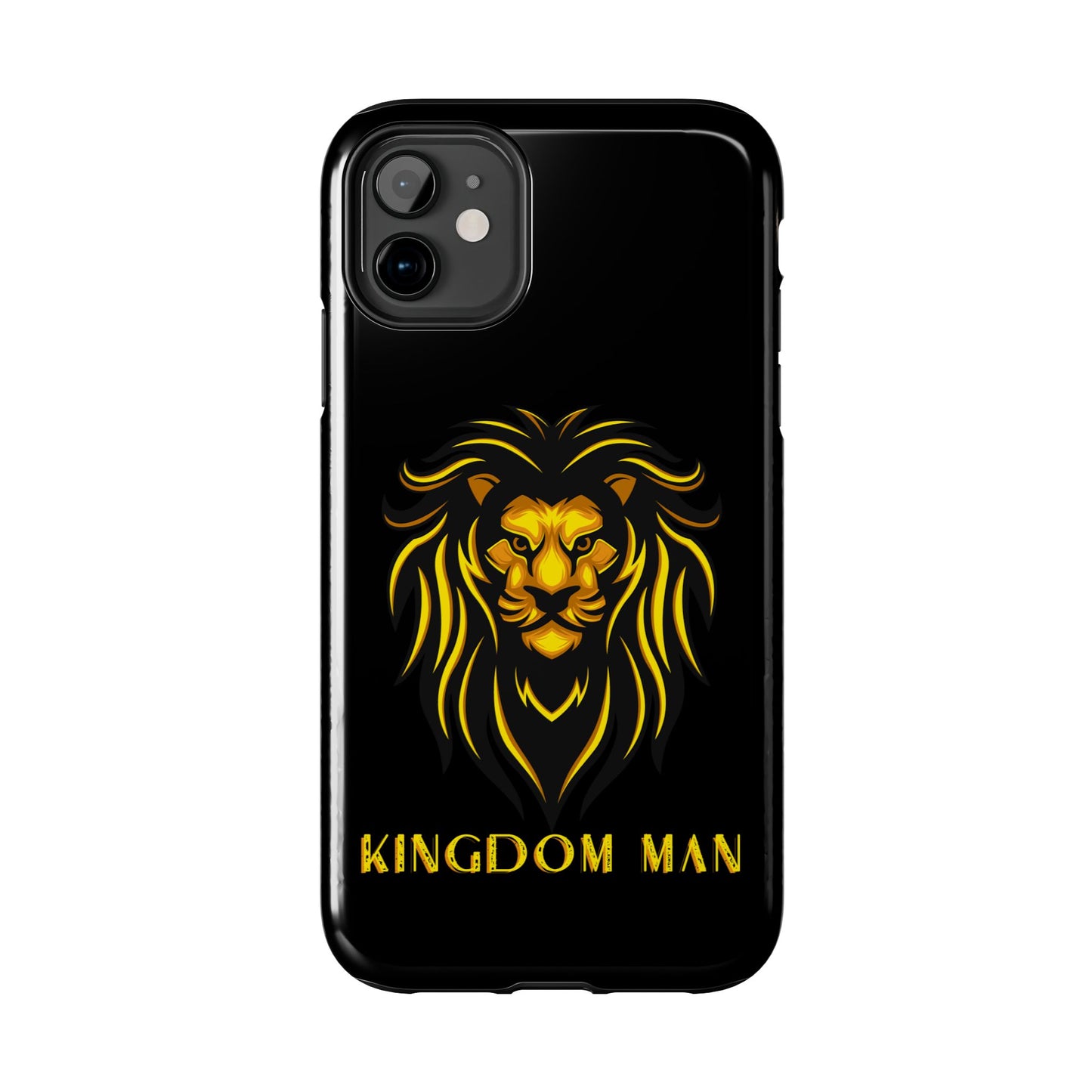 KIngdom Man (Gold Label) Tough Phone Cases BLACK