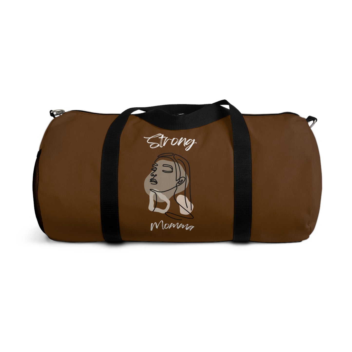 Strong Momma (WL) Duffel Bag BROWN