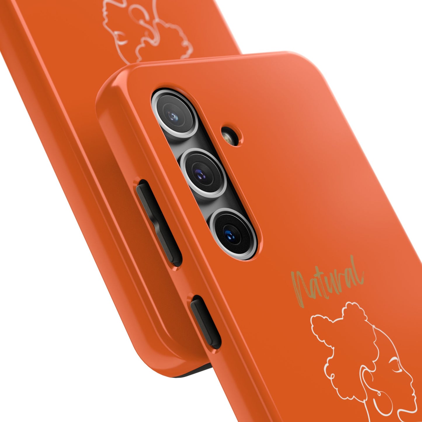Natural Woman Twists (WL) Tough Phone Case ORANGE