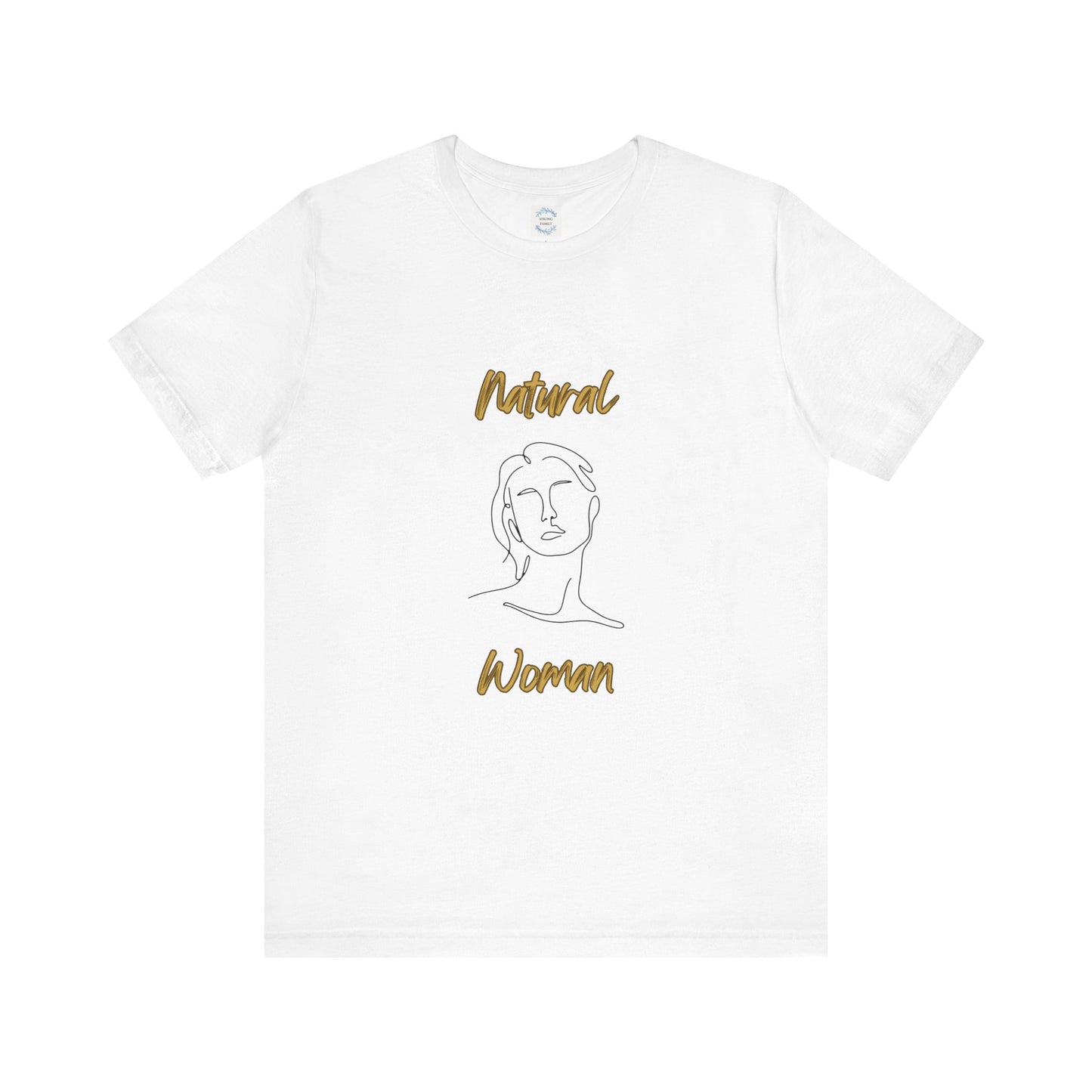 Natural Woman Hello (BL) Short Sleeve T-Shirt