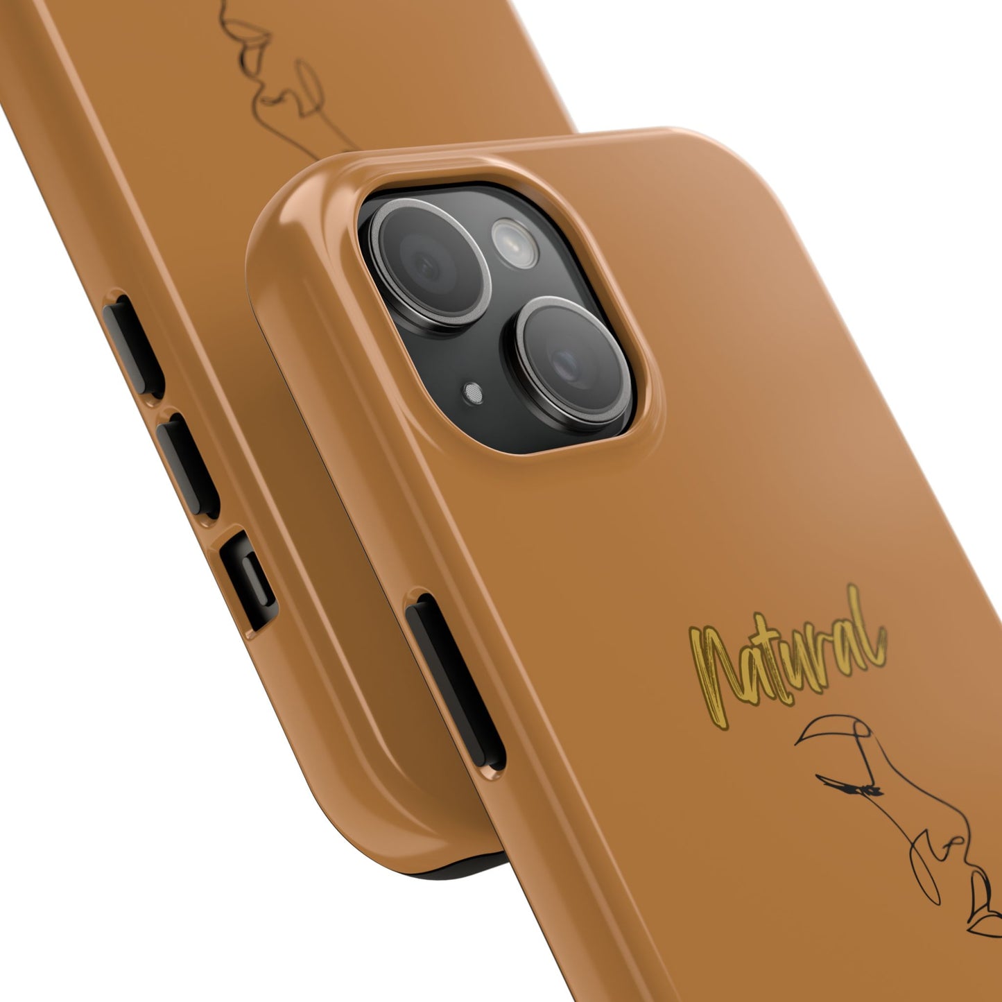 Natural Woman Timeless (BL)Tough Phone Cases LIGHT BROWN