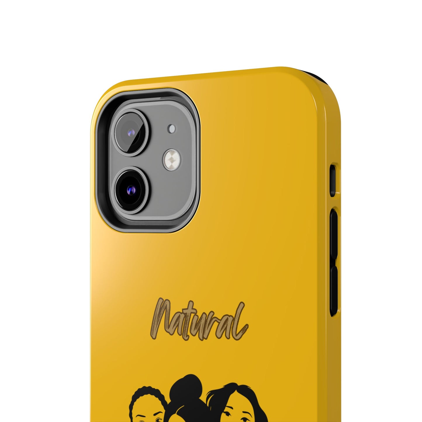 Natural Women Laughing Friends (BL)Tough Phone Cases YELLOW