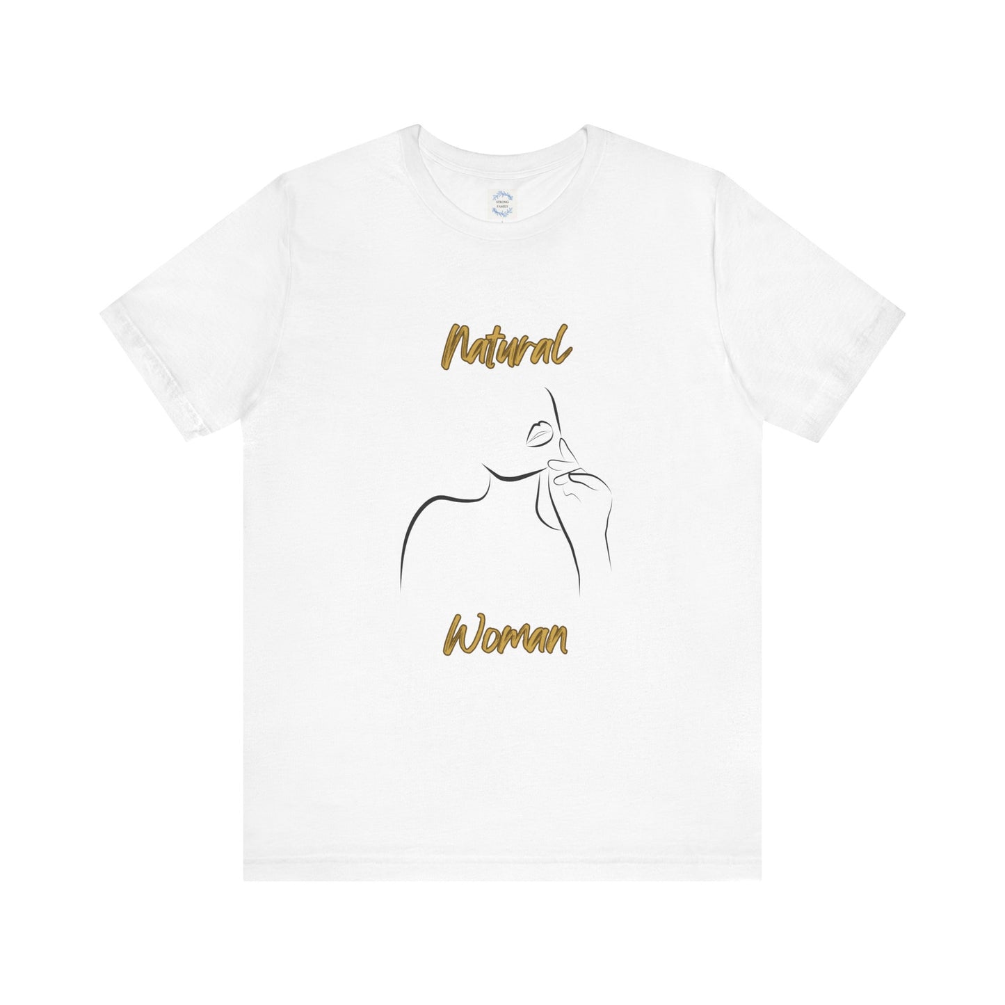 Natural Woman Chin Up (BL) Short Sleeve T-Shirt