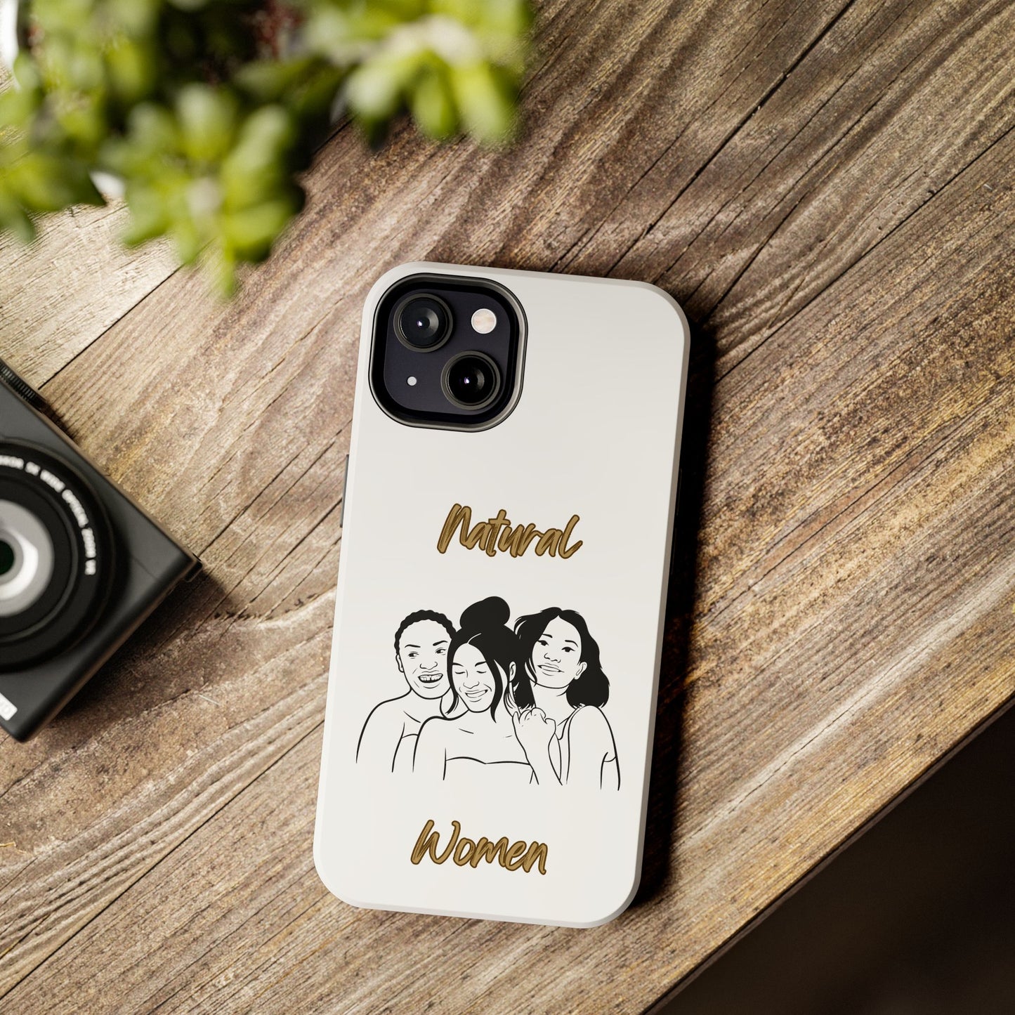 Natural Women Laughing Friends (BL)Tough Phone Cases WHITE