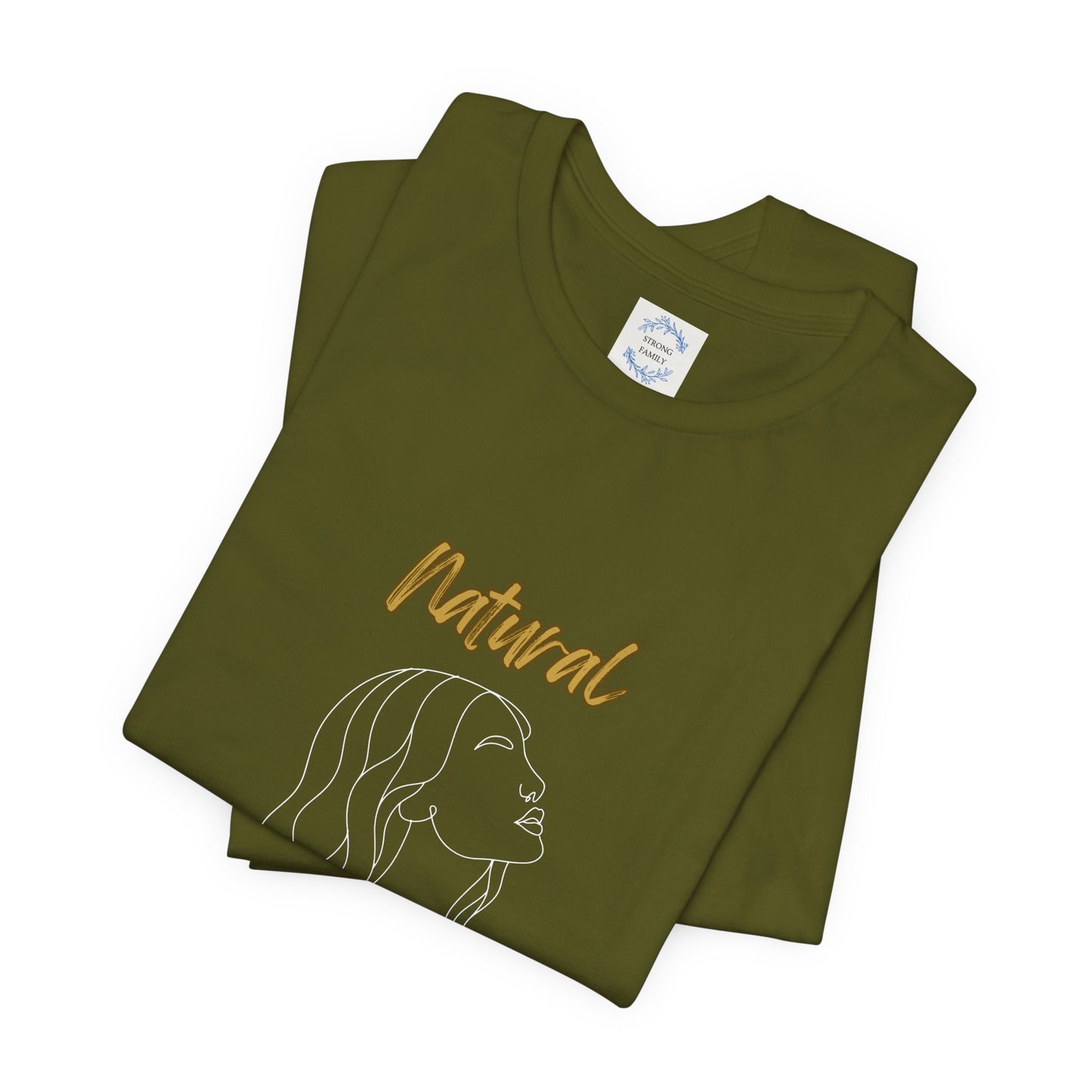 Natural Woman Breeze on Face (WL) Short Sleeve T-Shirt