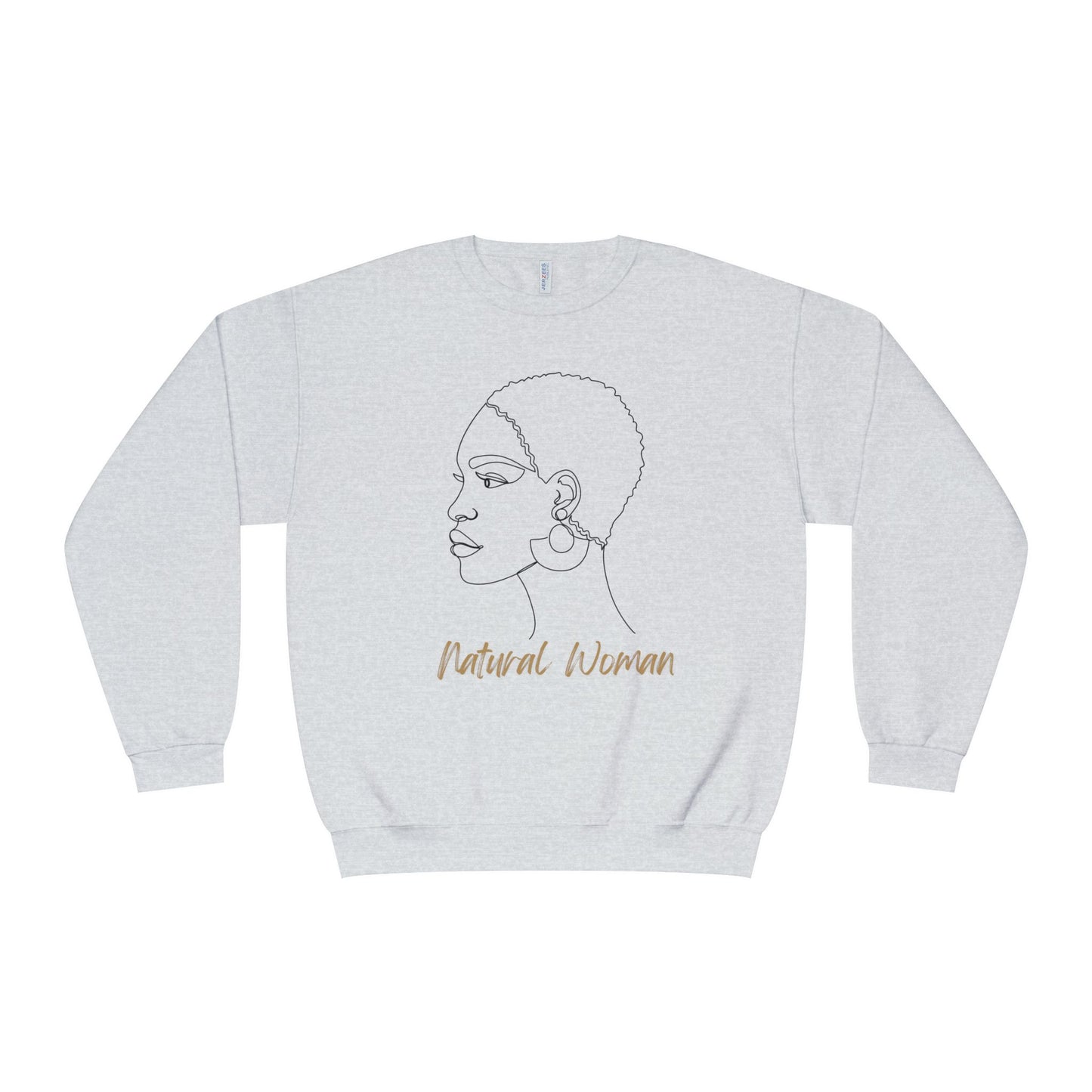 Natural Woman Finger Waves (BL) Crewneck Sweatshirt