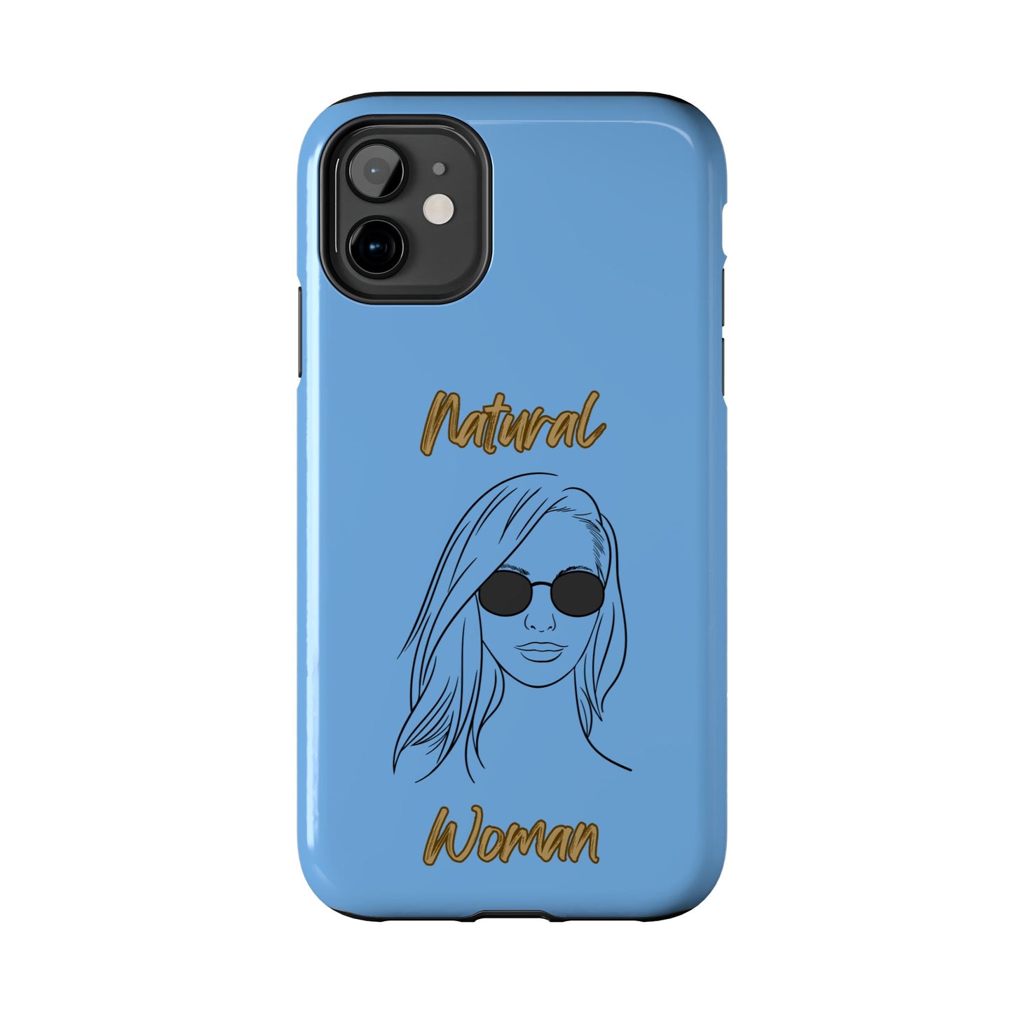 Natural Woman Shades (BL)Tough Phone Cases LIGHT BLUE