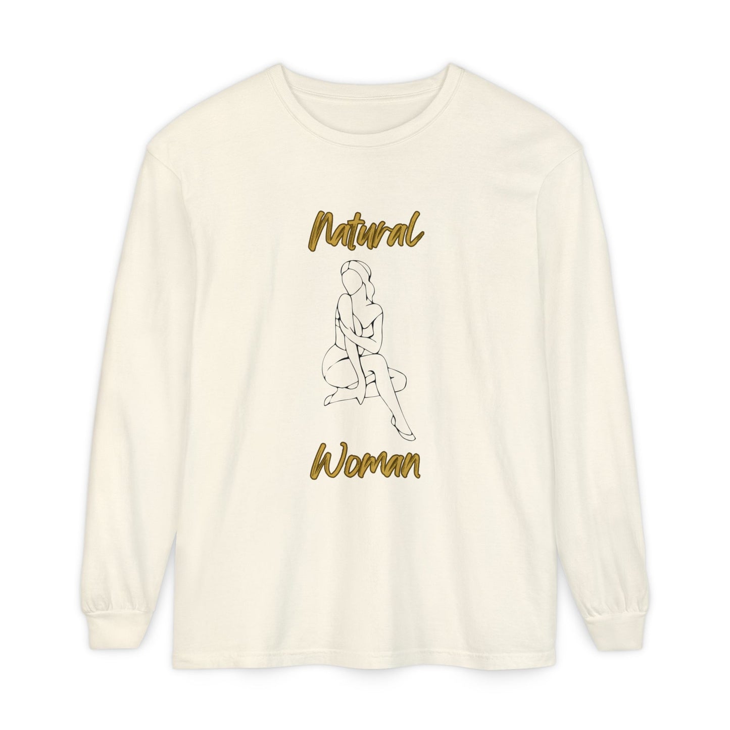Natural Woman Shoulder Action (BL) Long Sleeve T-Shirt