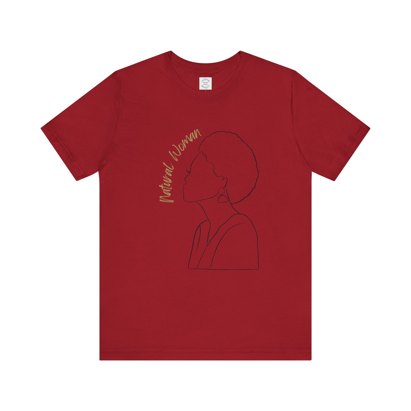 Natural Woman Sm Fro (BL) Short Sleeve T-Shirt