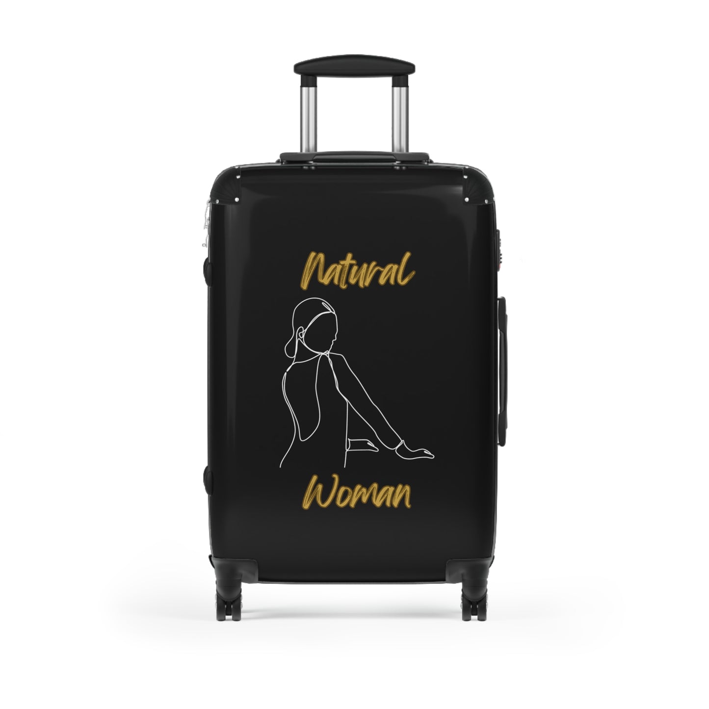 Natural Woman Hands Ready (WL) Suitcase BLACK