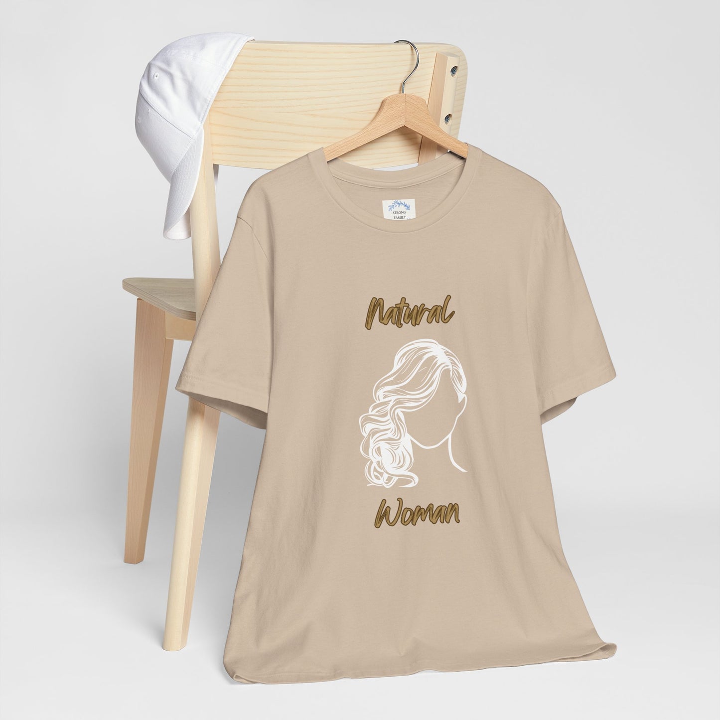 Natural Woman Long Curl (WL) Short Sleeve T-Shirt