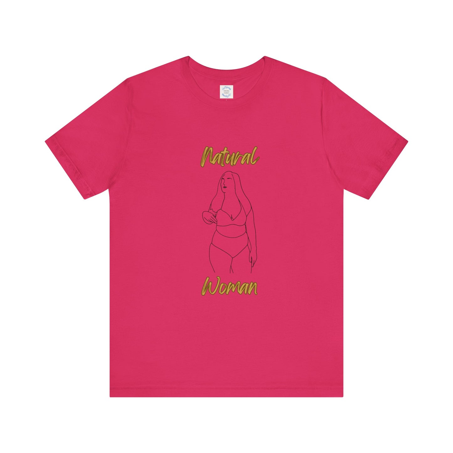 Natural Woman Full Beauty (BL) Short Sleeve T-Shirt