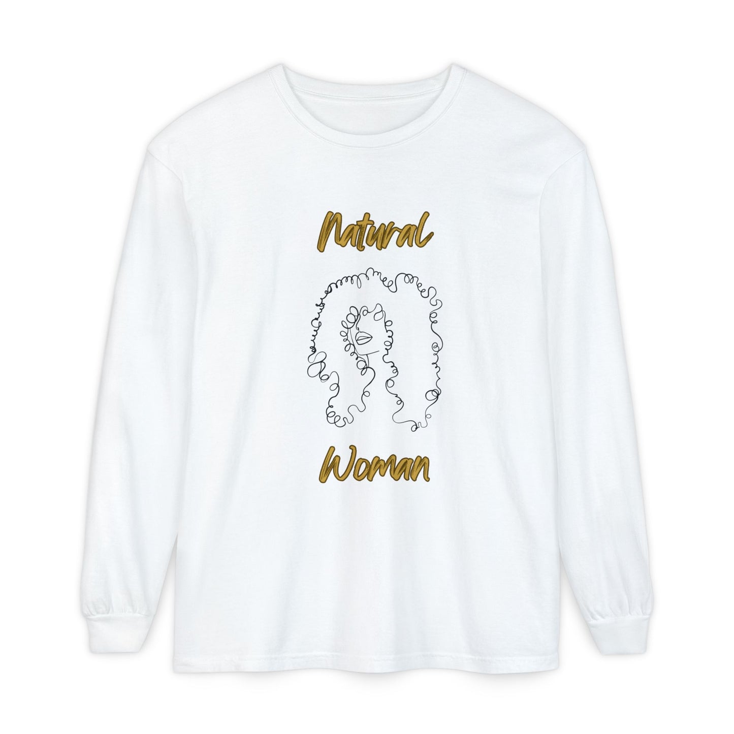 Natural Woman Spiral Flow (BL) Long Sleeve T-Shirt