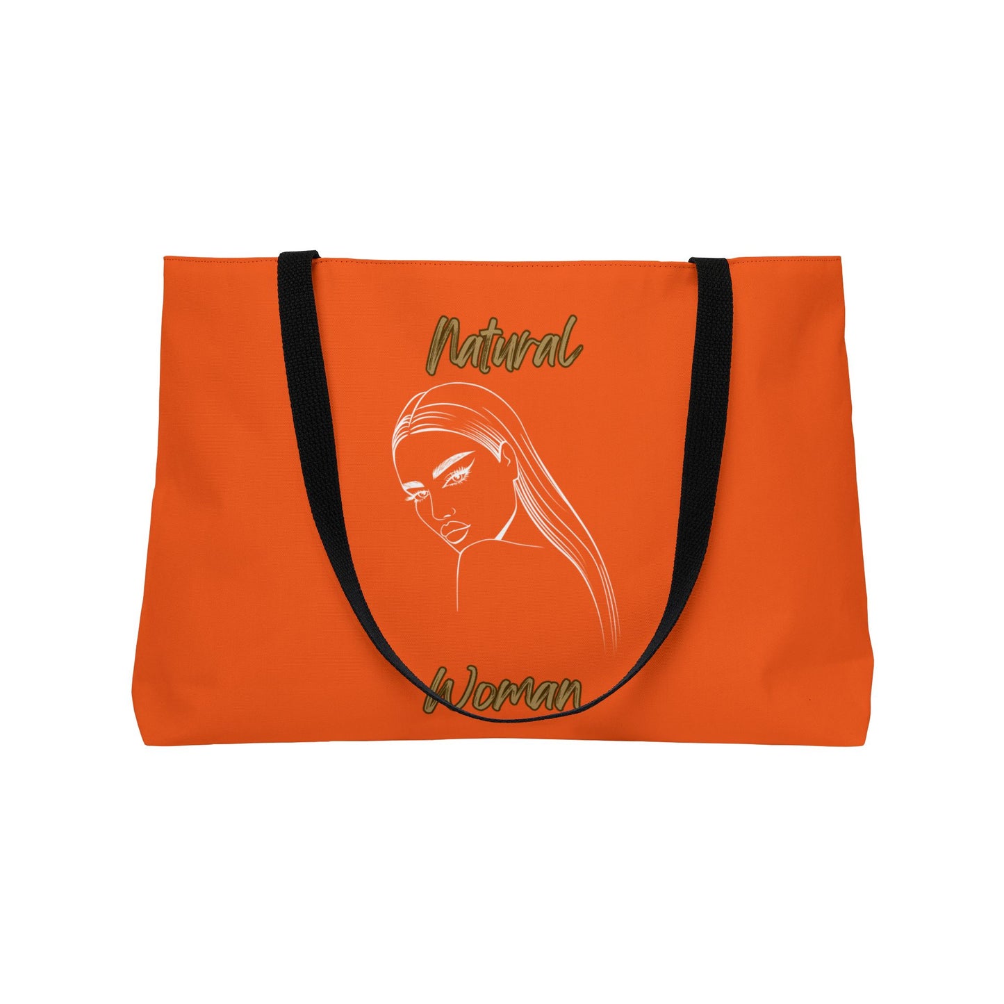 Natural Woman The Stare (WL) Weekender Tote Bag ORANGE